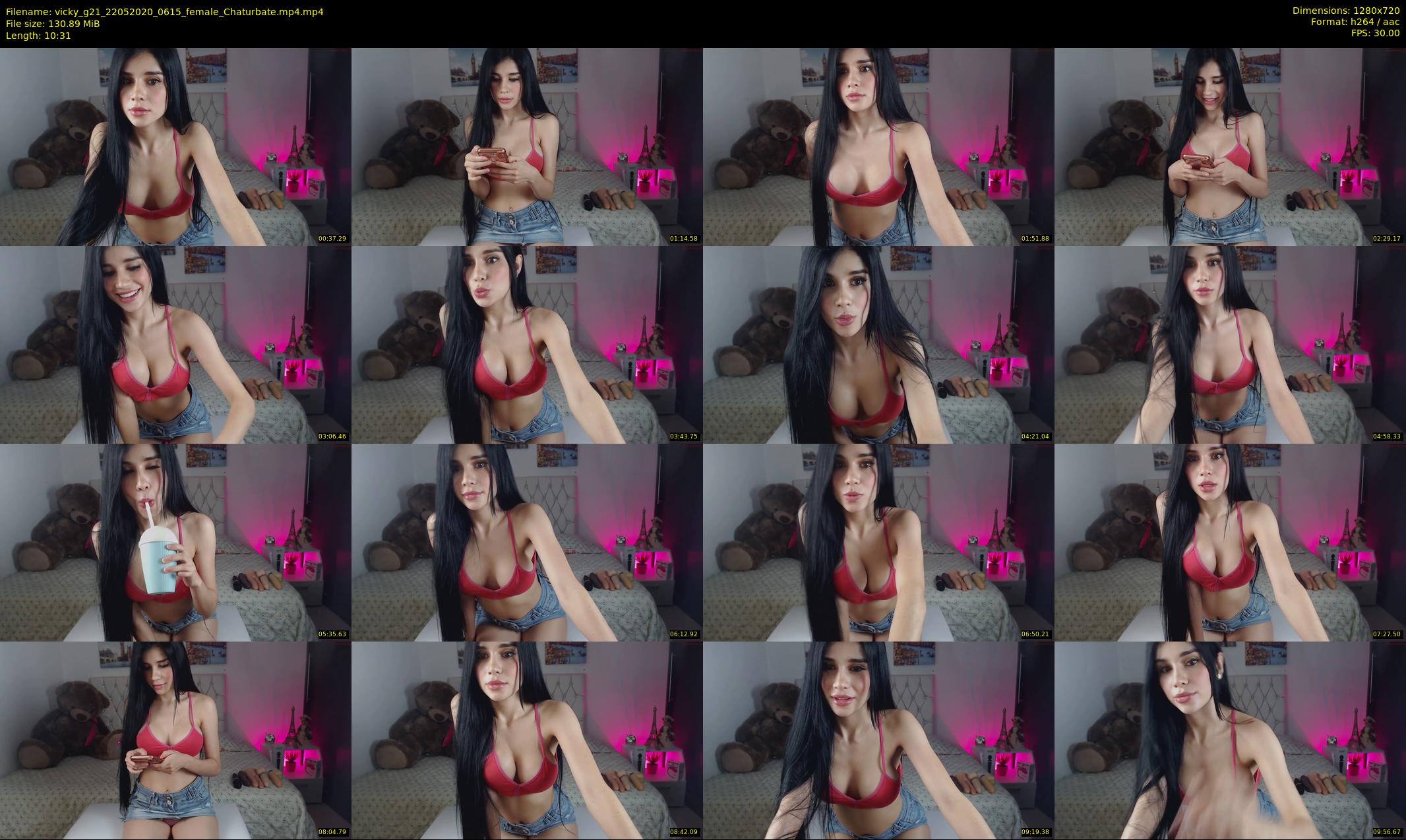 vicky_g21 — 11 minute Chaturbate female cam show recording, 720p, May 22, 2020
