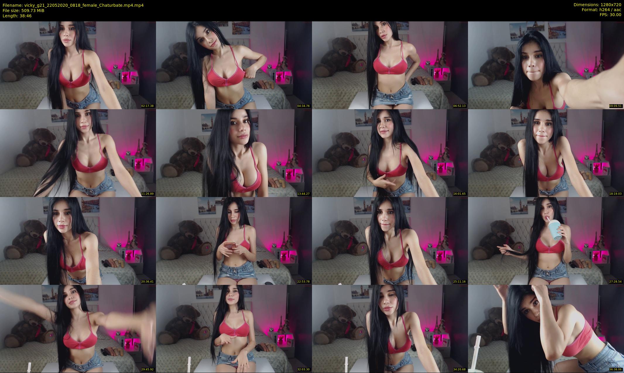 vicky_g21 — 39 minute Chaturbate female cam show recording, 720p, May 22, 2020