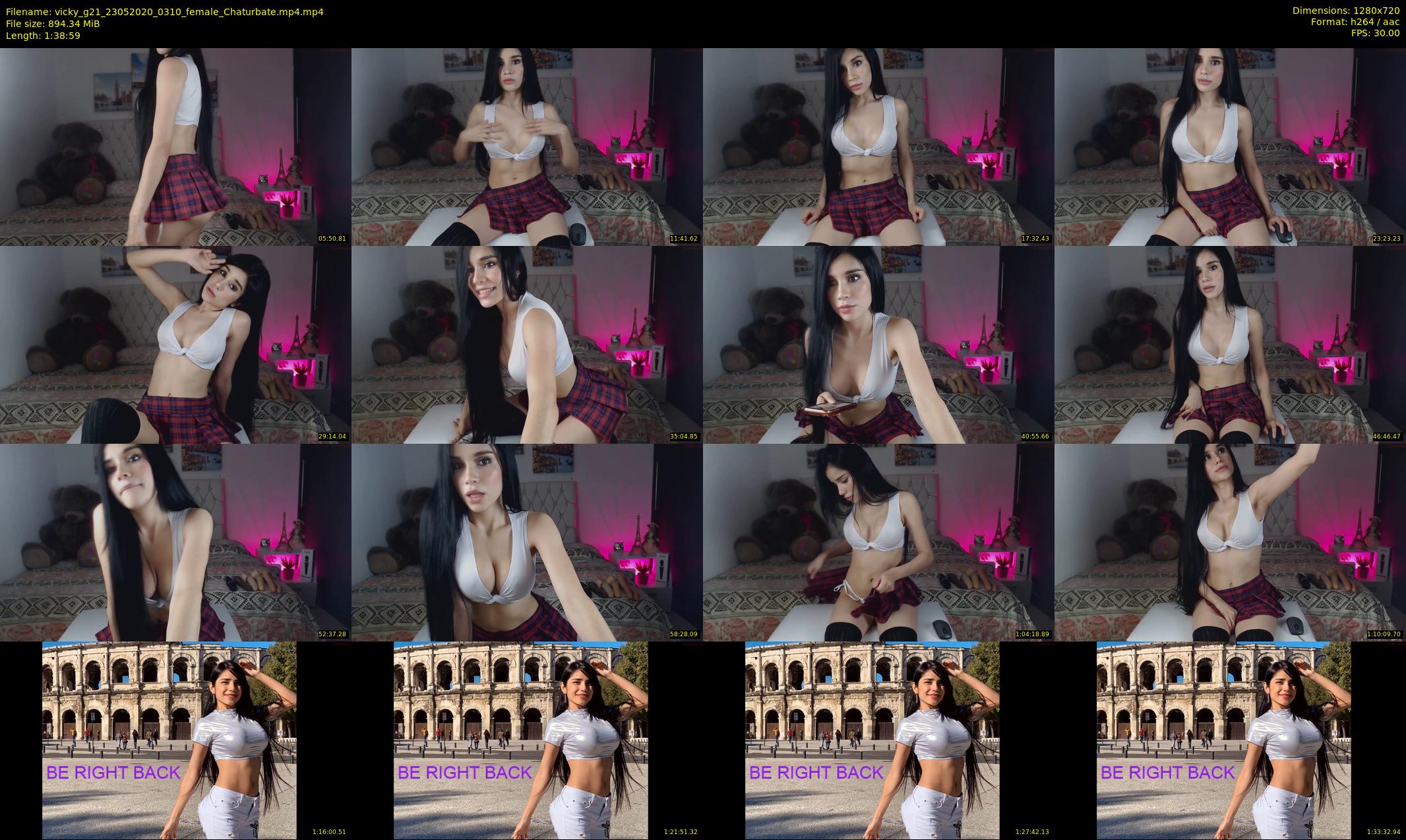 vicky_g21 — 99 minute Chaturbate female cam show recording, 720p, May 23, 2020