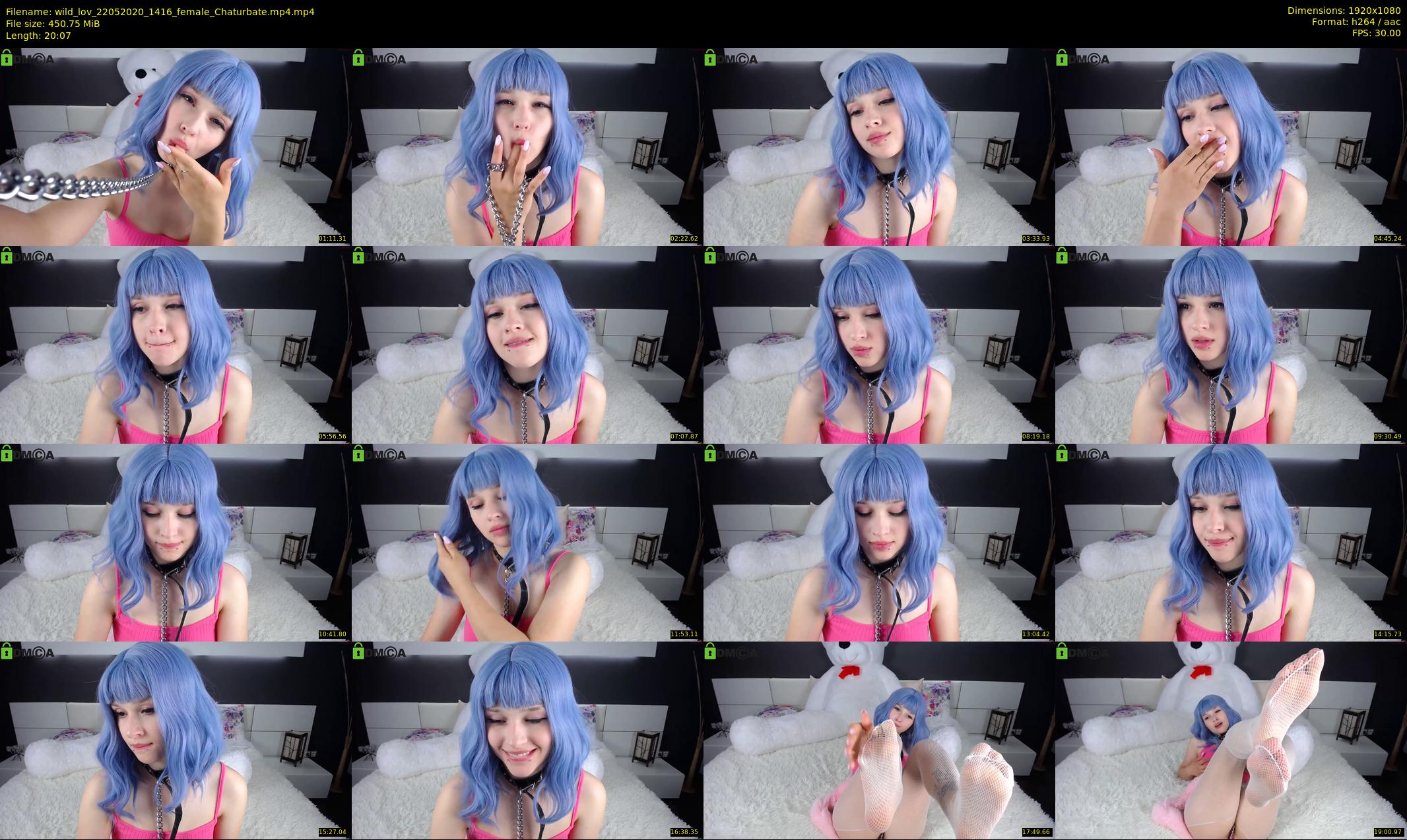 wild_lov — 21 minute Chaturbate female cam show recording, 1080p, May 22, 2020