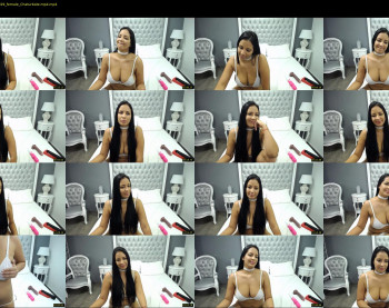 zamarahot — 24 minute Chaturbate female cam show recording, 720p, May 22, 2020