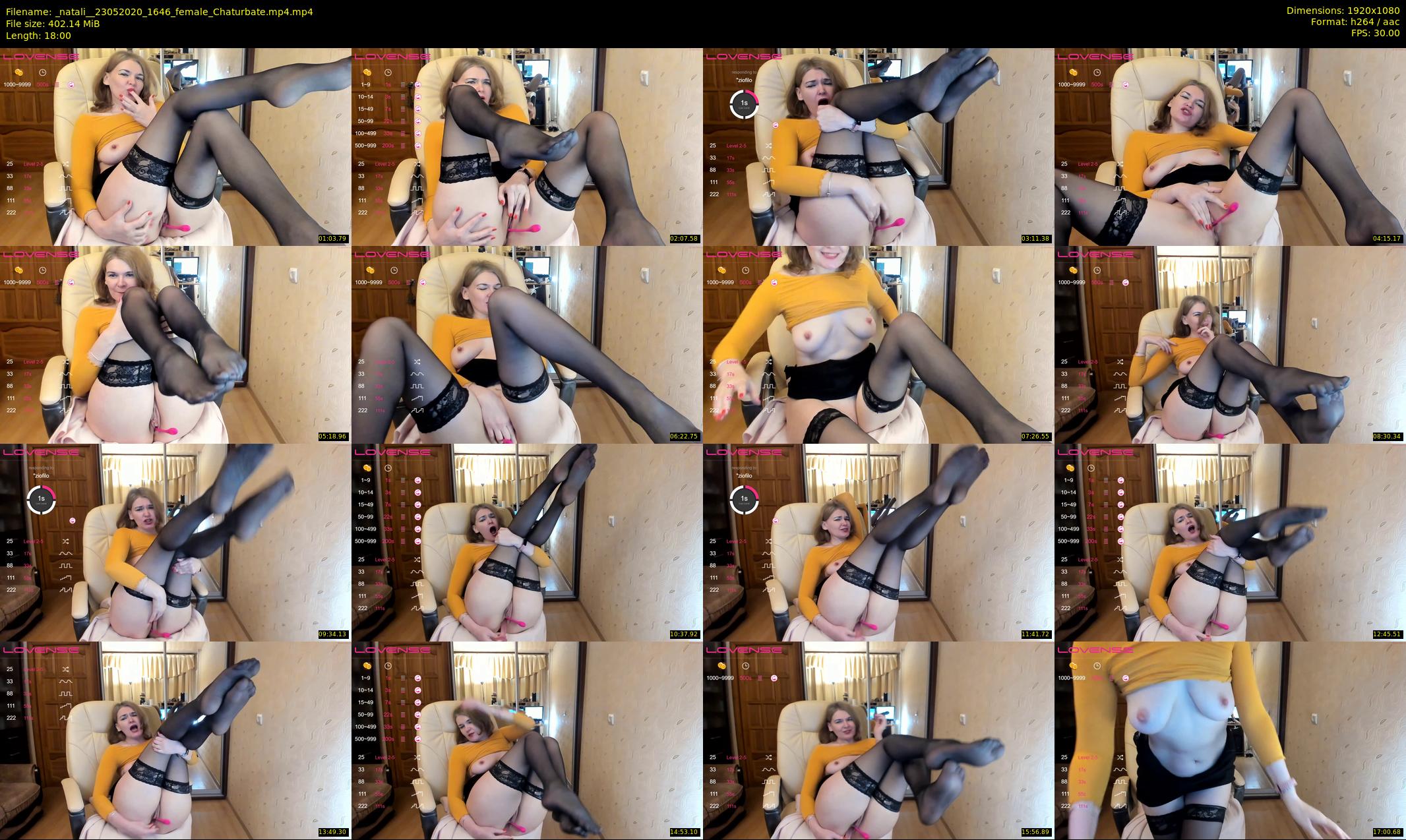 _natali_ — 18 minute Chaturbate female cam show recording, 1080p, May 23, 2020