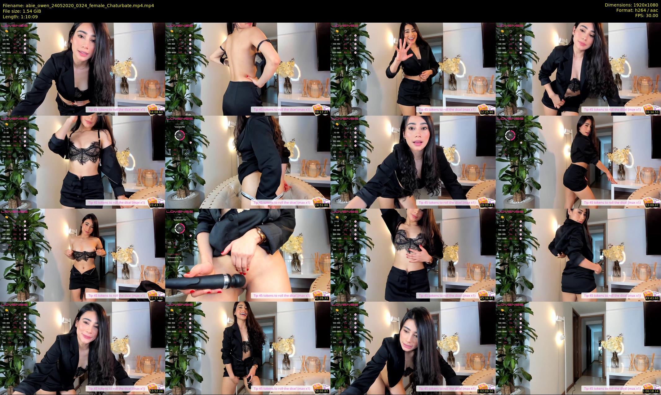 abie_owen — 71 minute Chaturbate female cam show recording, 1080p, May 24, 2020
