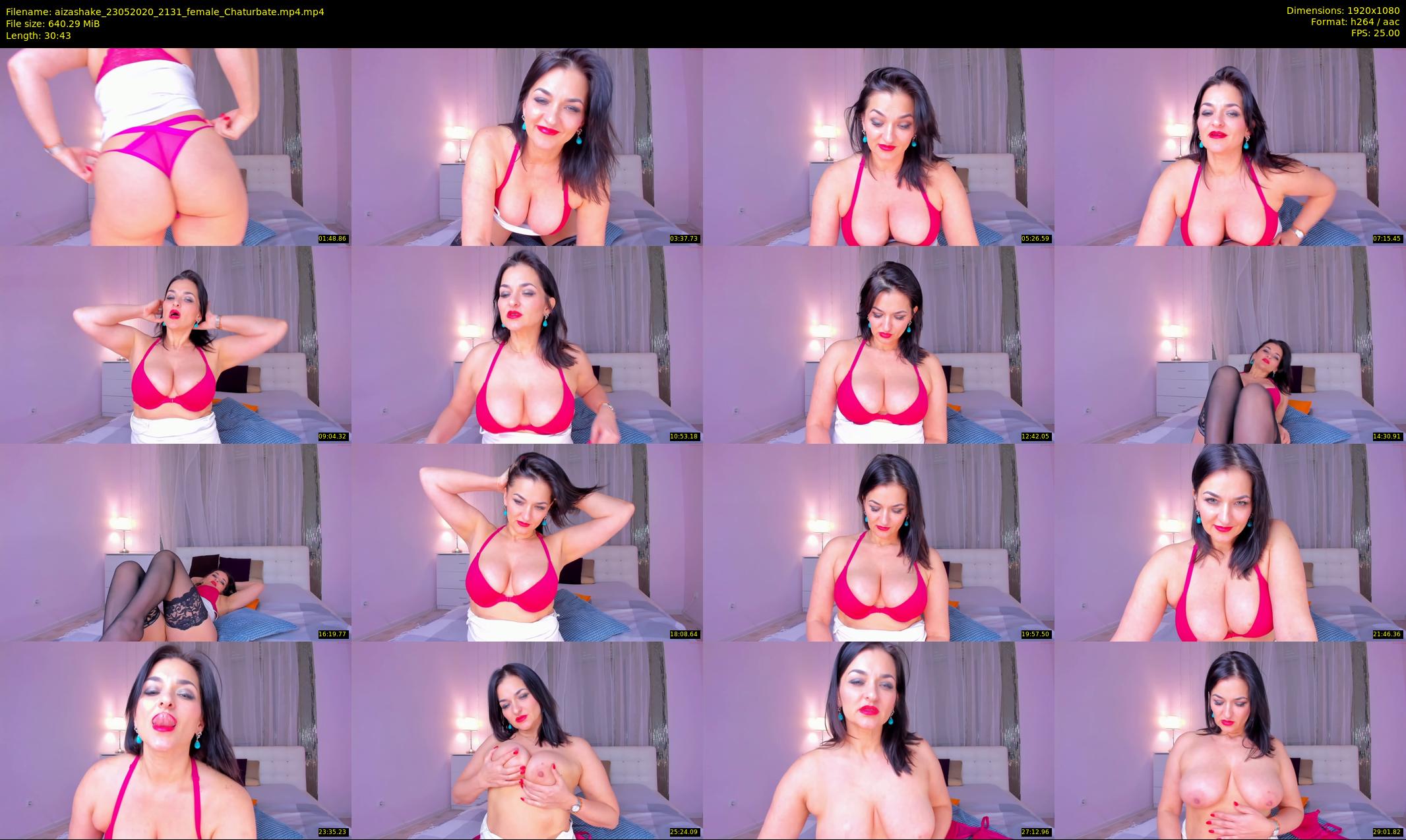 aizashake — 31 minute Chaturbate female cam show recording, 1080p, May 23, 2020