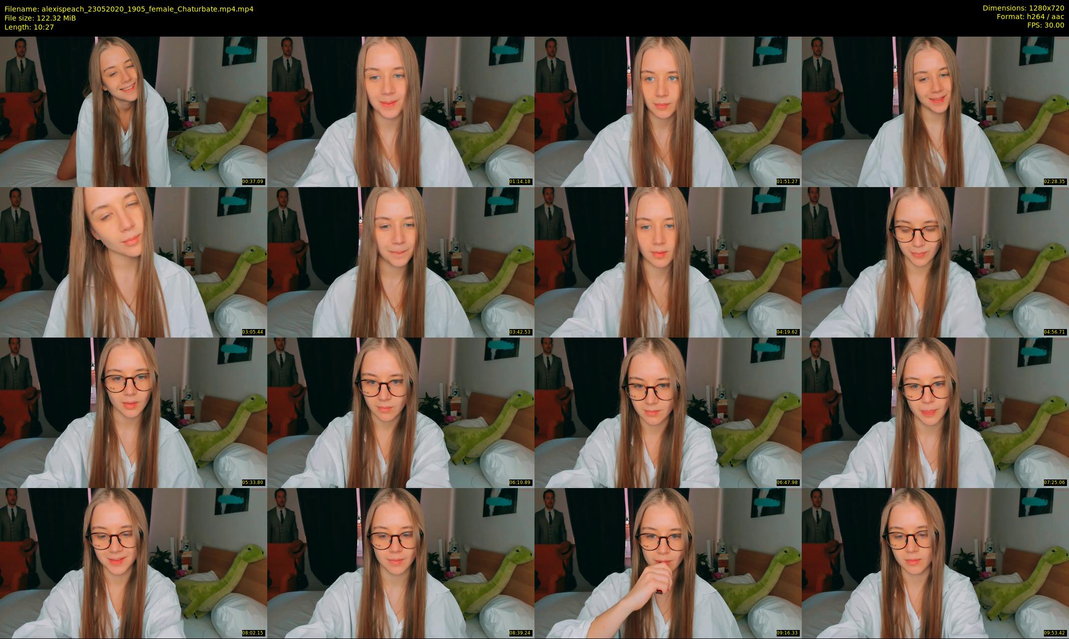 alexispeach — 11 minute Chaturbate female cam show recording, 720p, May 23, 2020
