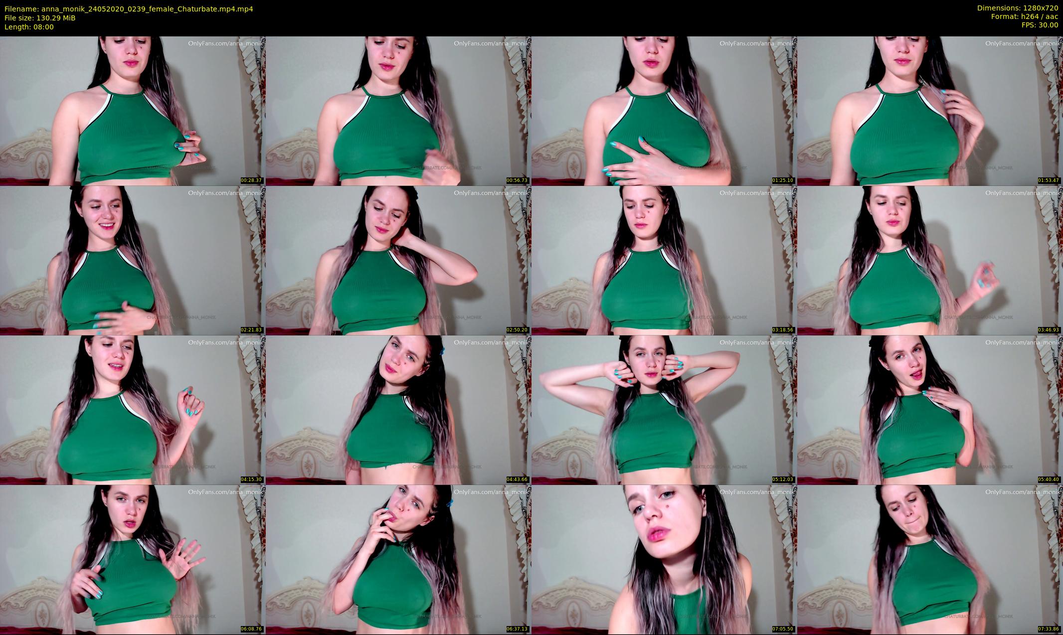 anna_monik — 8 minute Chaturbate couple cam show recording, 720p, May 24, 2020