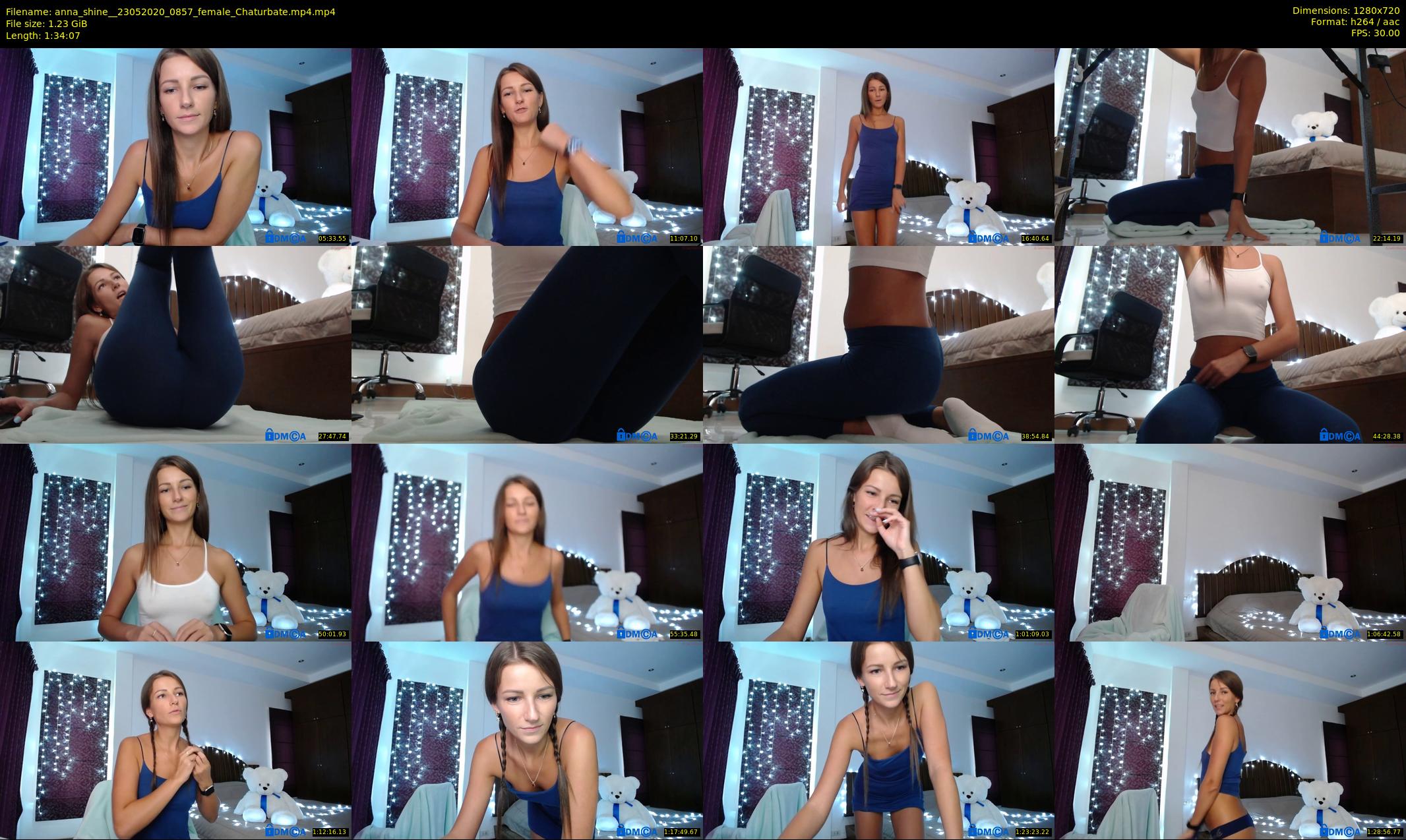 anna_shine_ — 95 minute Chaturbate female cam show recording, 720p, May 23, 2020