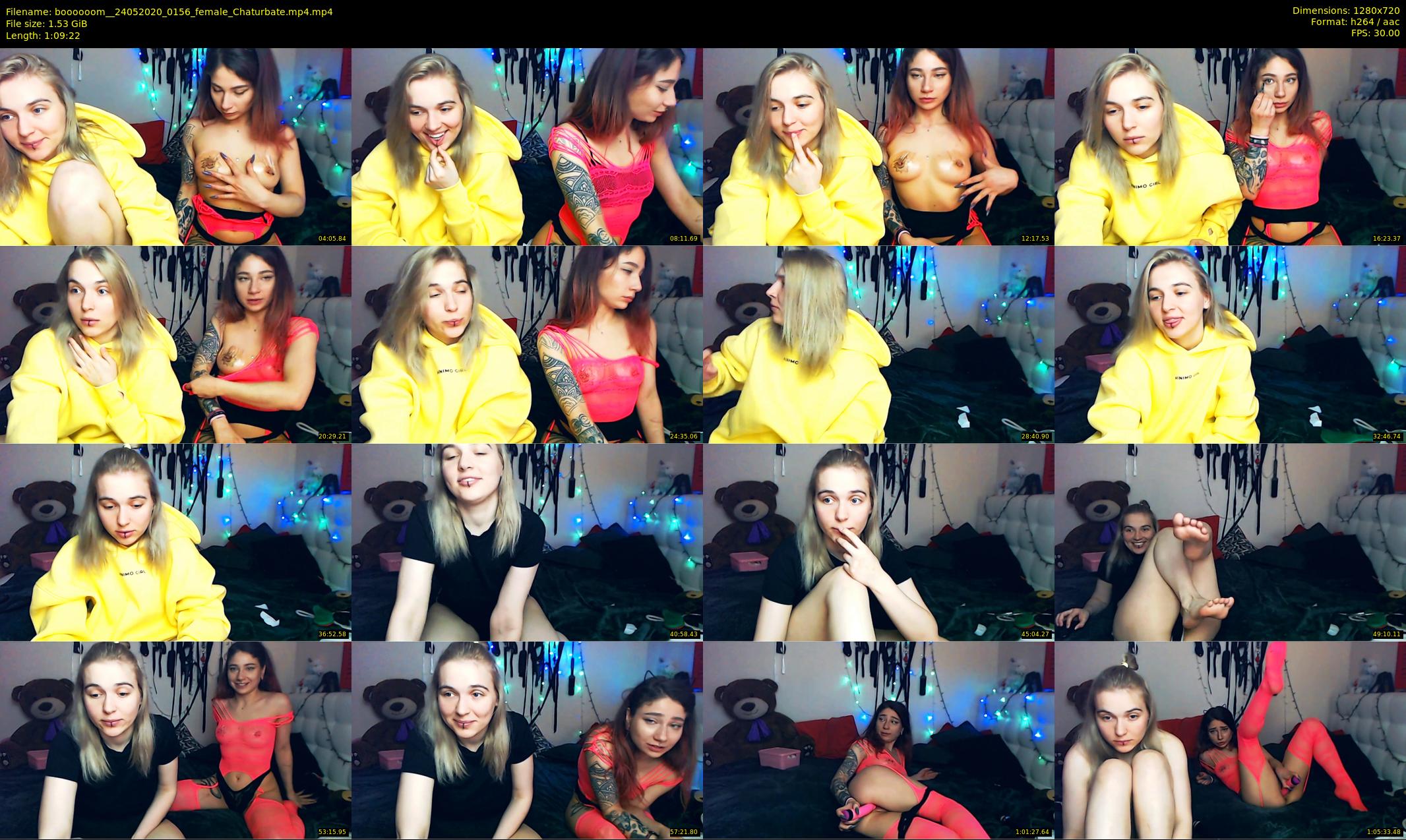boooooom_ — 70 minute Chaturbate female cam show recording, 720p, May 24, 2020