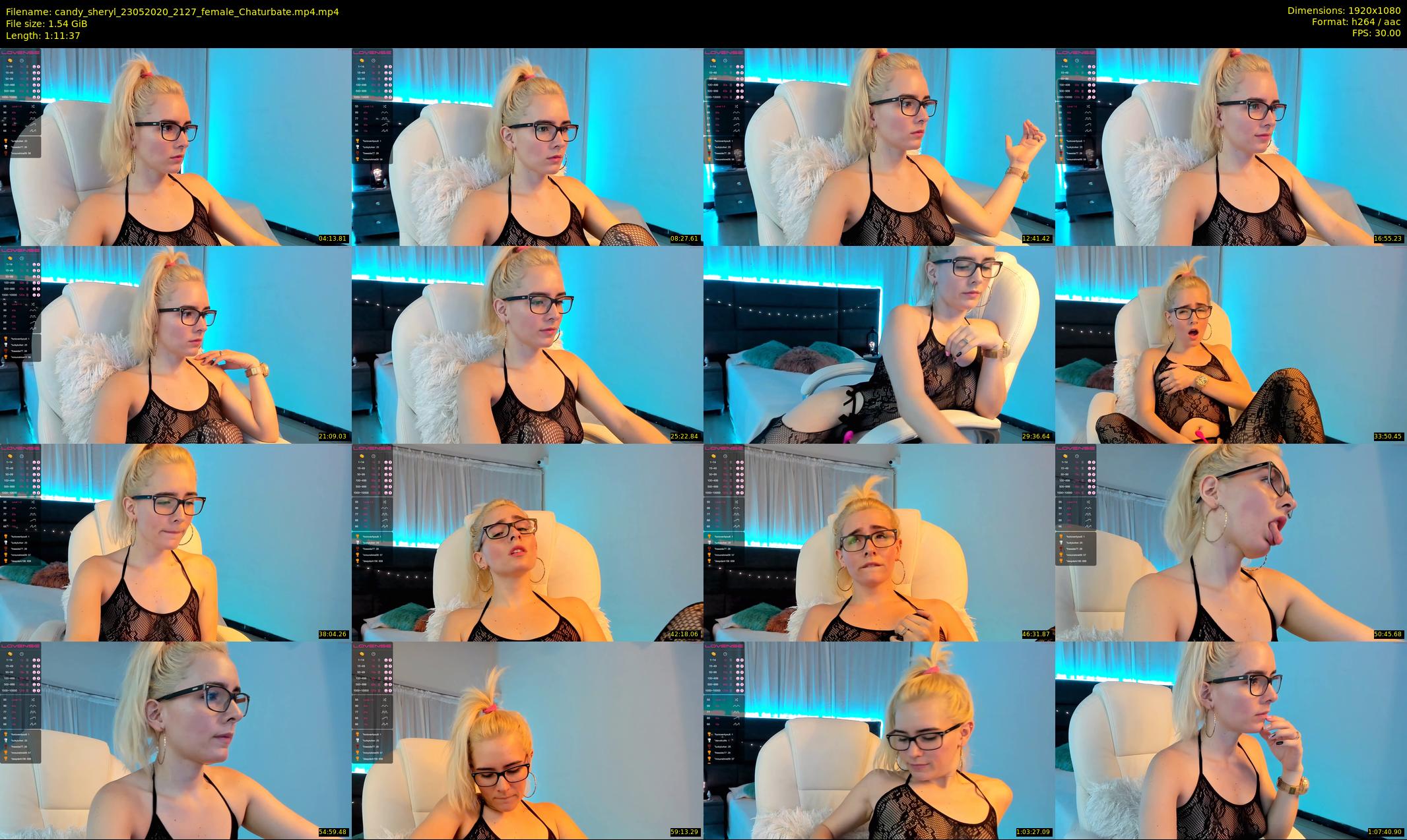 candy_sheryl — 72 minute Chaturbate female cam show recording, 1080p, May 23, 2020