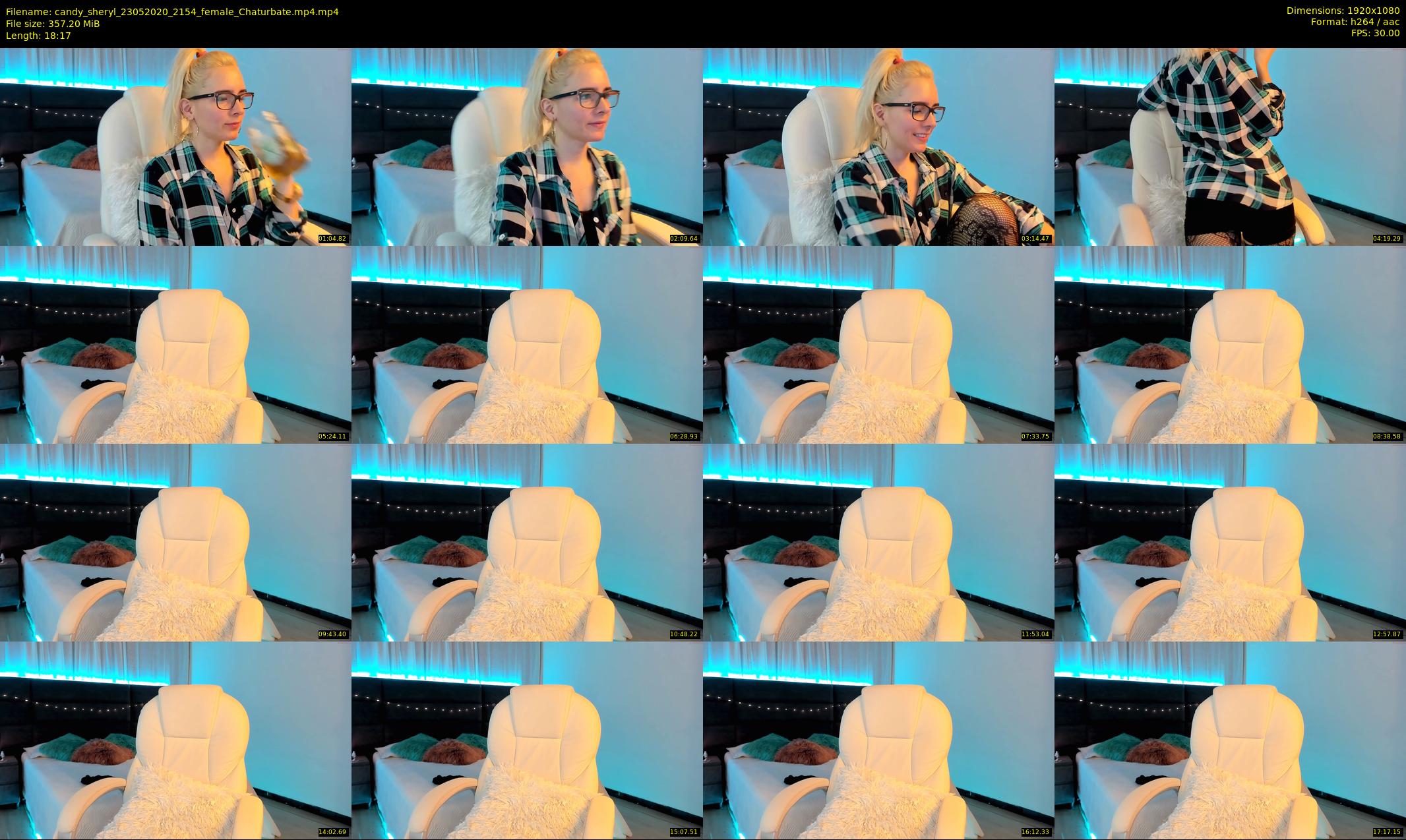 candy_sheryl — 19 minute Chaturbate female cam show recording, 1080p, May 23, 2020