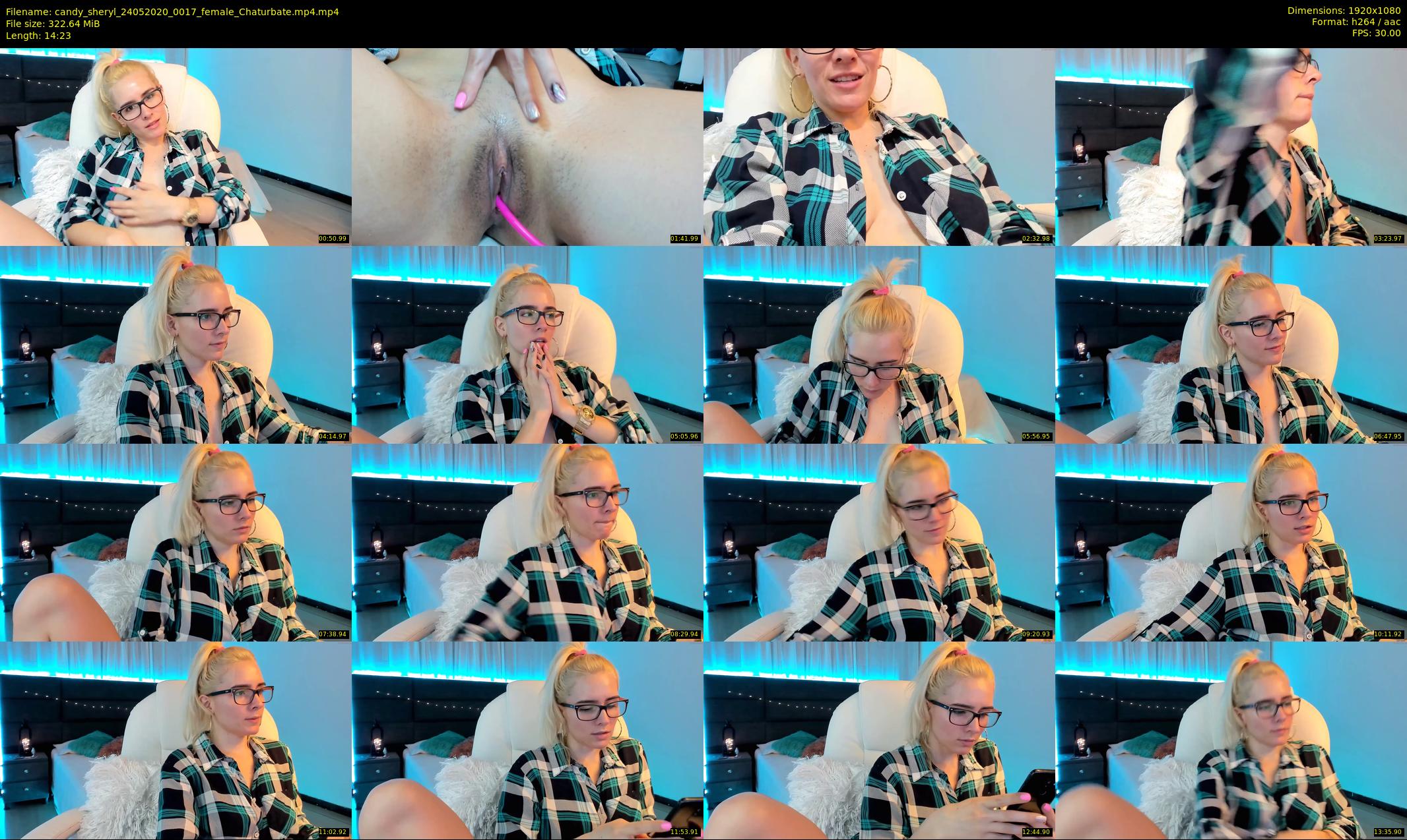 candy_sheryl — 15 minute Chaturbate female cam show recording, 1080p, May 24, 2020