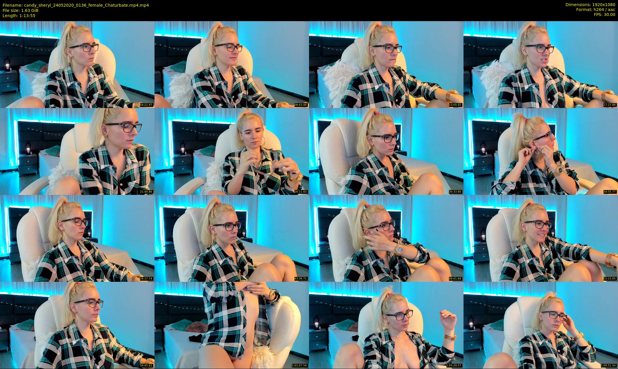 candy_sheryl — 74 minute Chaturbate female cam show recording, 1080p, May 24, 2020
