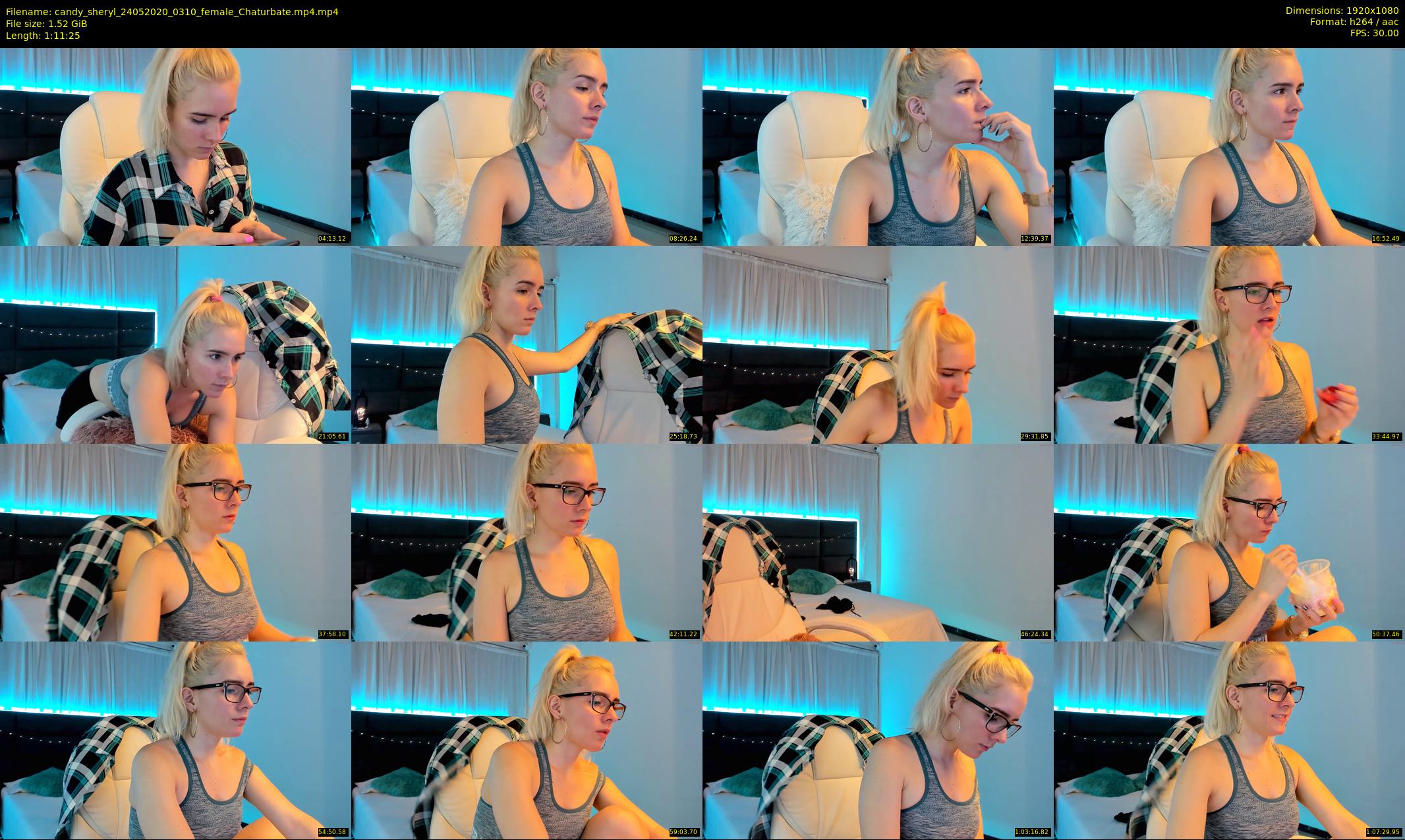 candy_sheryl — 72 minute Chaturbate female cam show recording, 1080p, May 24, 2020