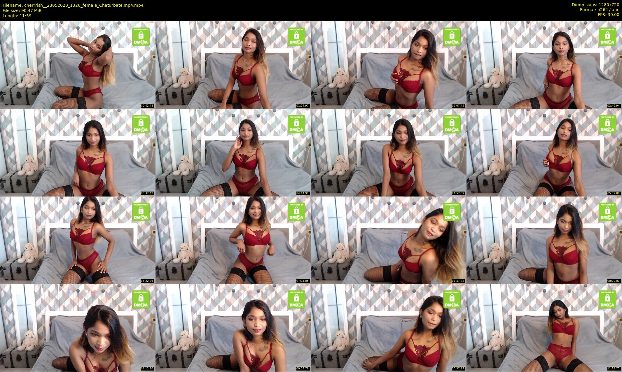 cherrrish_ — 12 minute Chaturbate female cam show recording, 720p, May 23, 2020