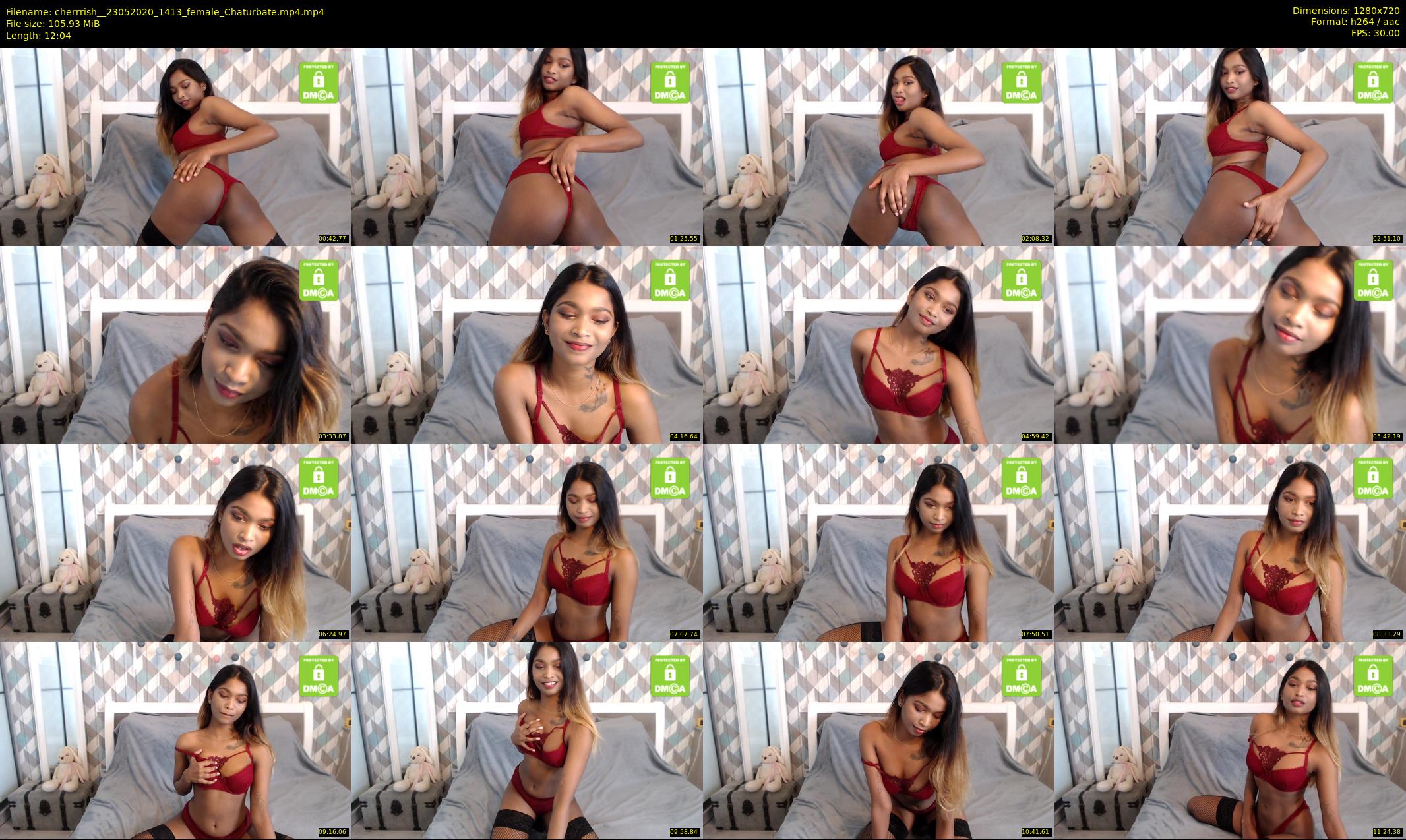 cherrrish_ — 13 minute Chaturbate female cam show recording, 720p, May 23, 2020