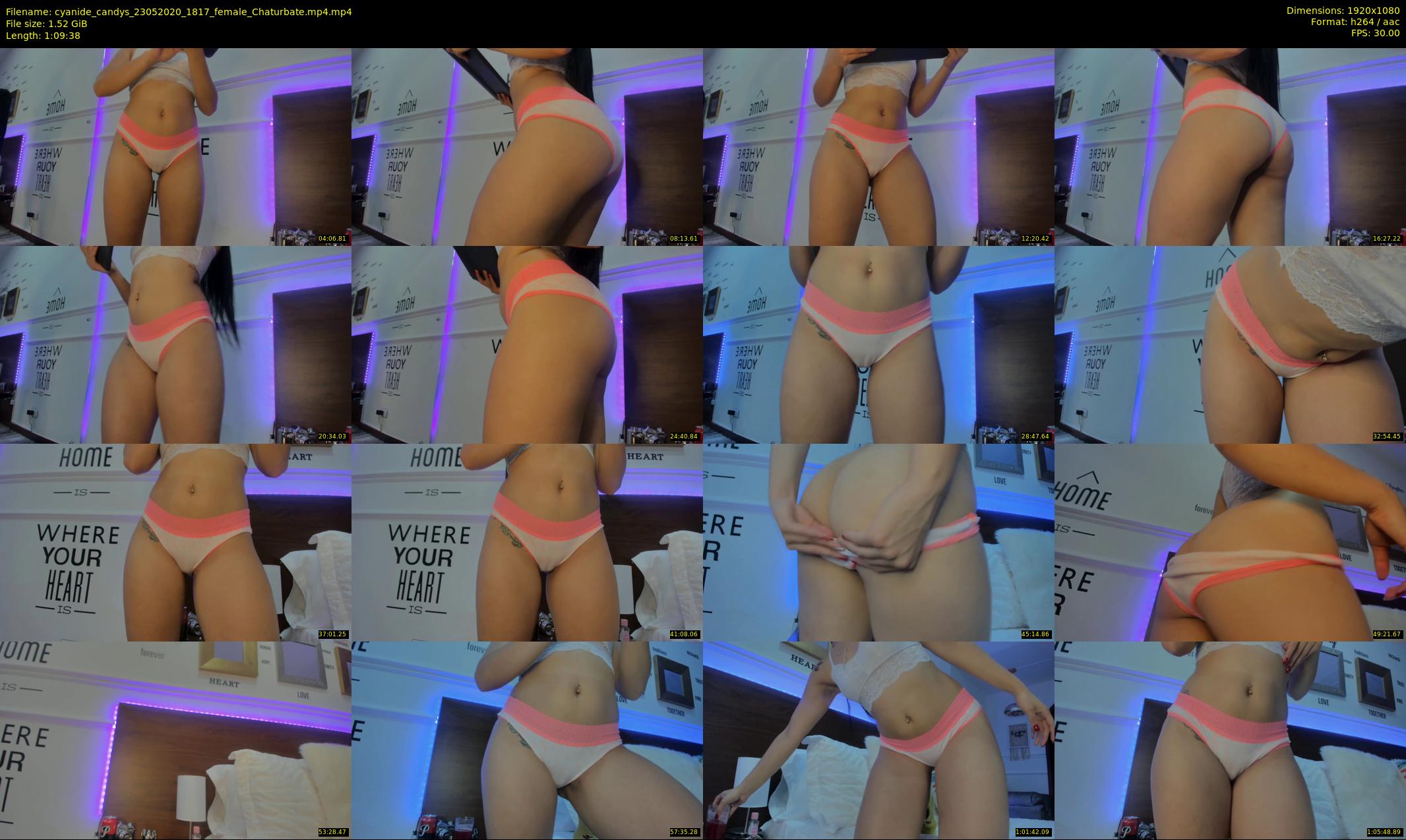 cyanide_candys — 70 minute Chaturbate female cam show recording, 1080p, May 23, 2020
