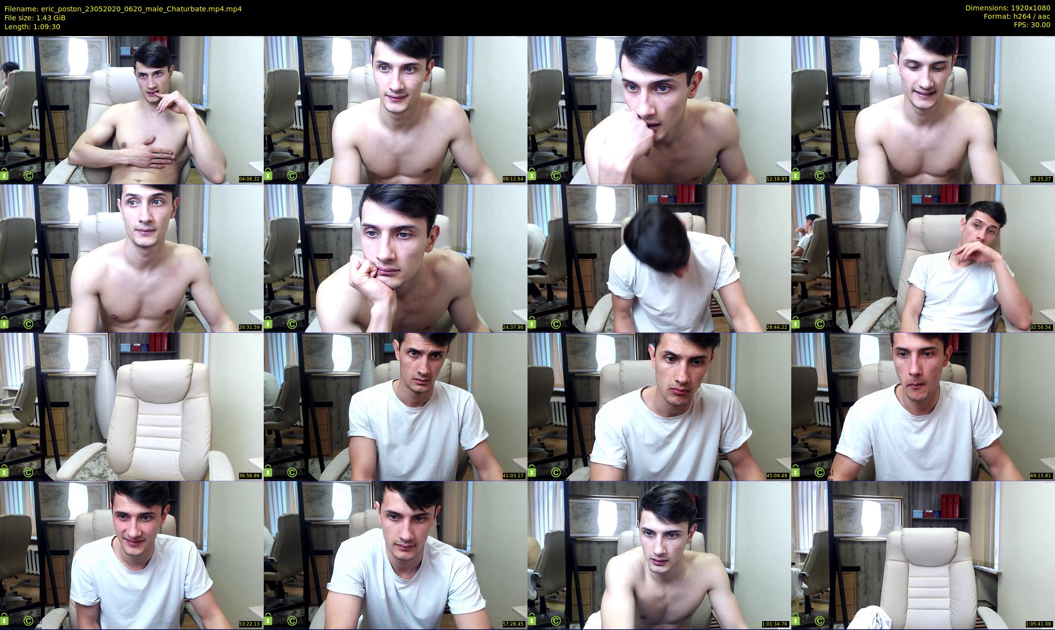 eric_poston — 70 minute Chaturbate male cam show recording, 1080p, May 23, 2020