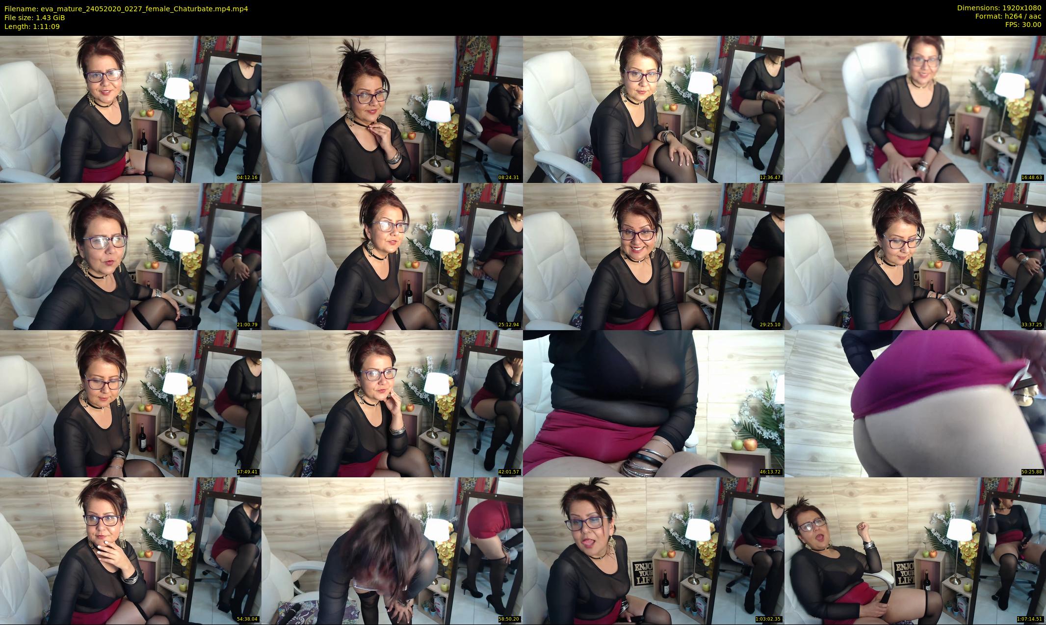 eva_mature — 72 minute Chaturbate female cam show recording, 1080p, May 24, 2020