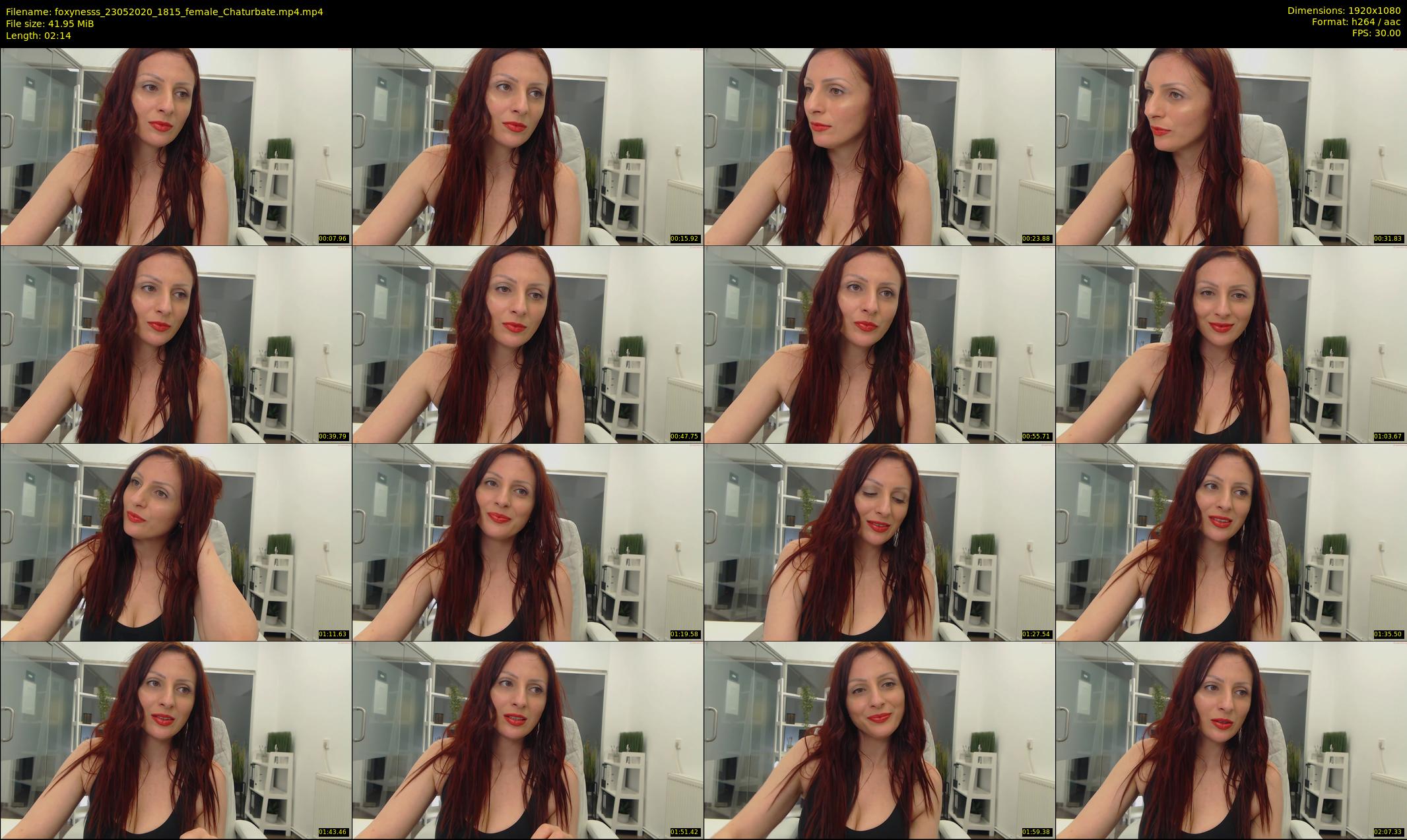 foxynesss — 3 minute Chaturbate female cam show recording, 1080p, May 23, 2020