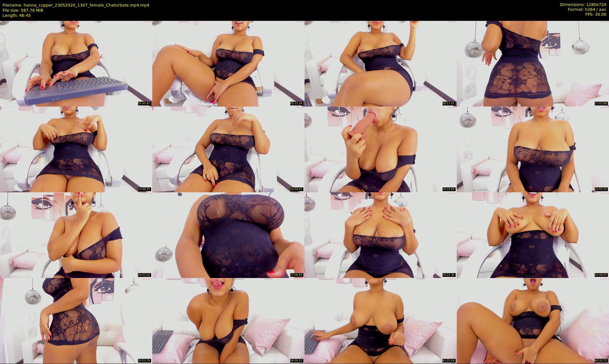 hanna_cupper — 47 minute Chaturbate female cam show recording, 720p, May 23, 2020