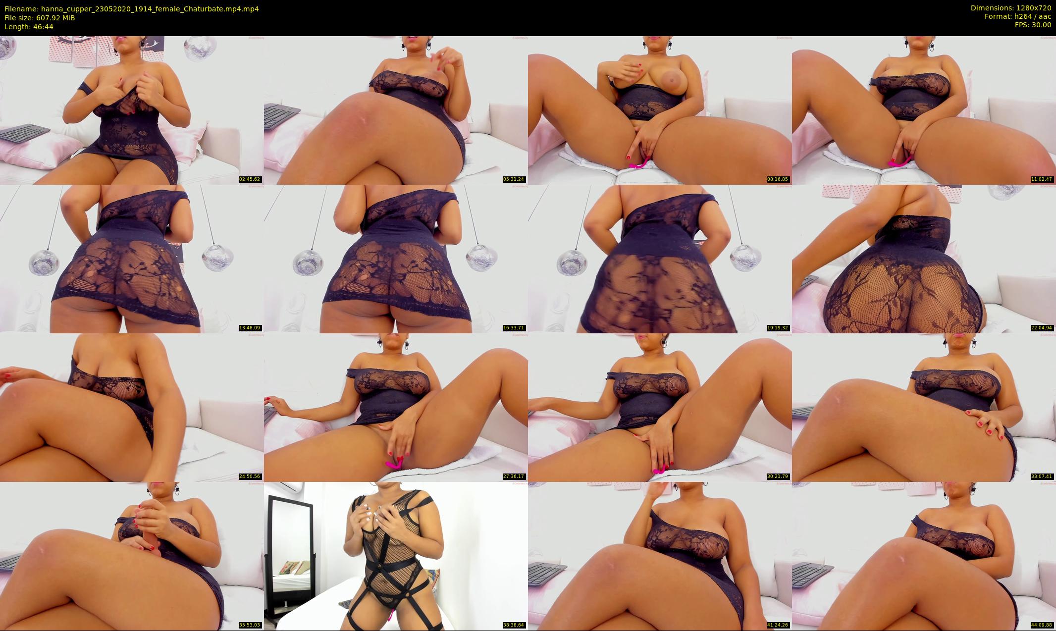 hanna_cupper — 47 minute Chaturbate female cam show recording, 720p, May 23, 2020