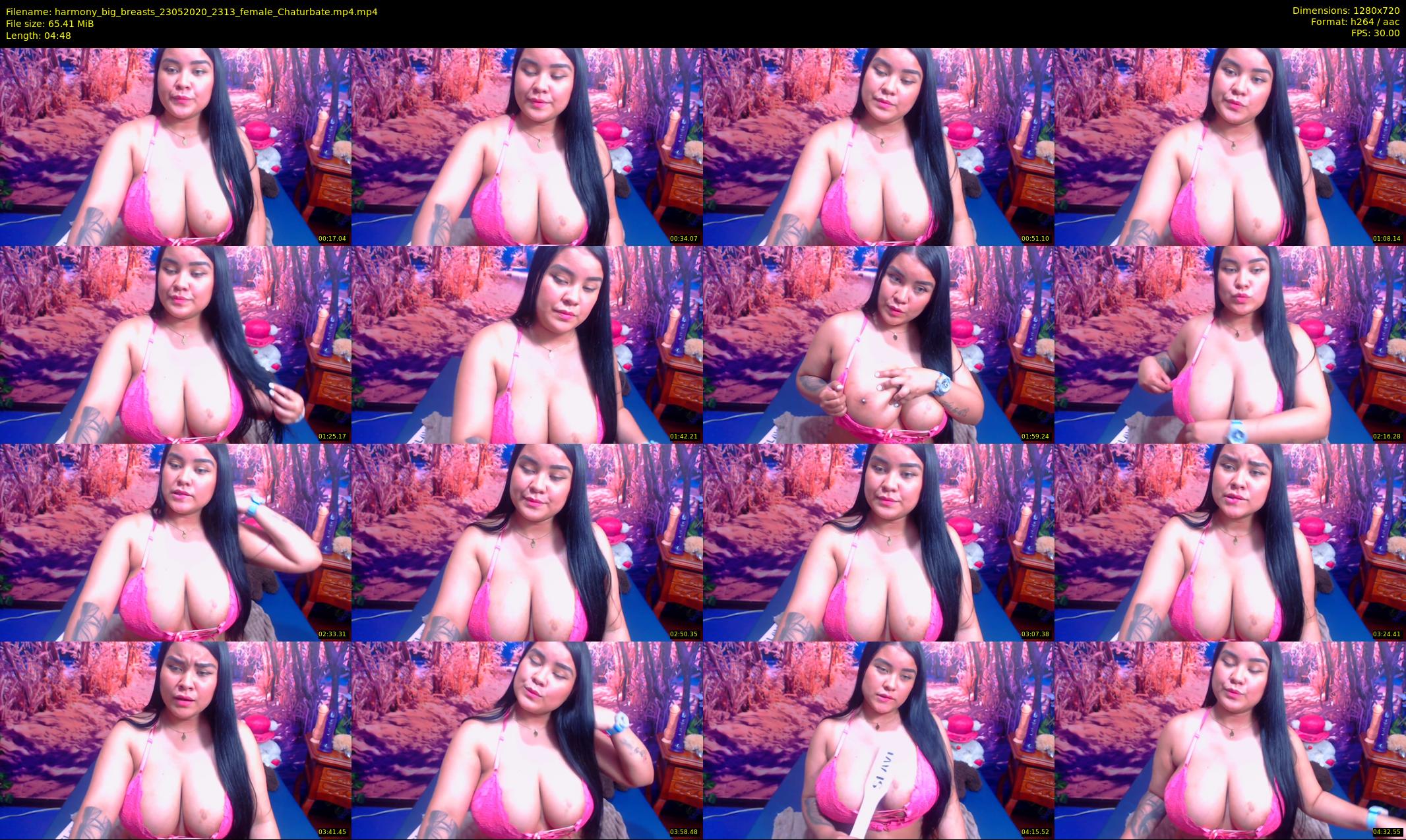 harmony_big_breasts — 5 minute Chaturbate female cam show recording, 720p, May 23, 2020