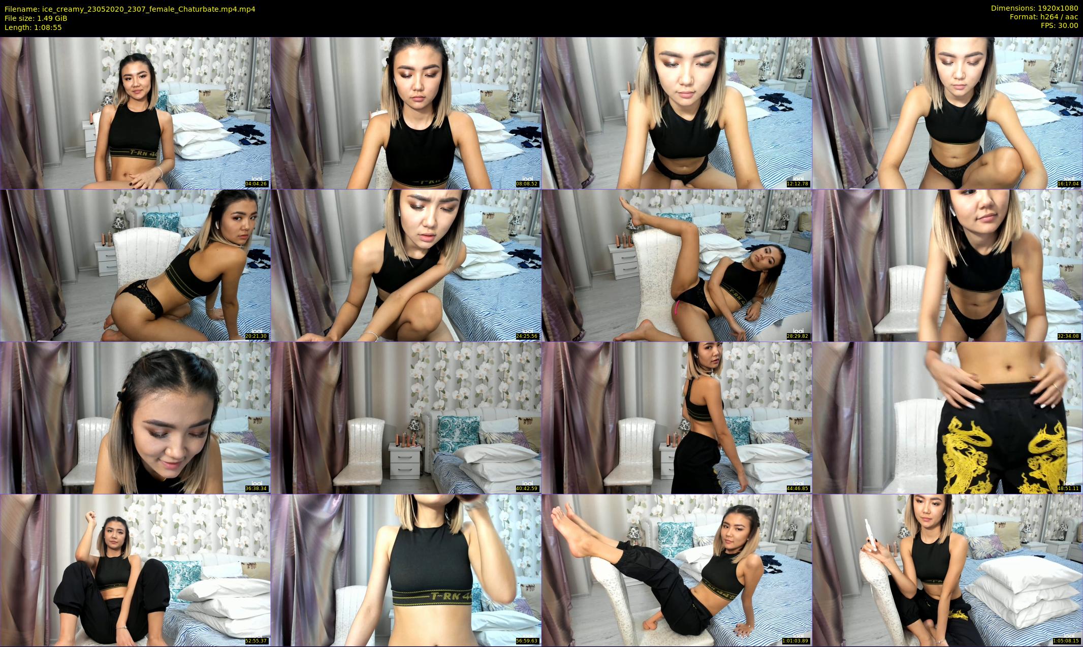 ice_creamy — 69 minute Chaturbate female cam show recording, 1080p, May 23, 2020