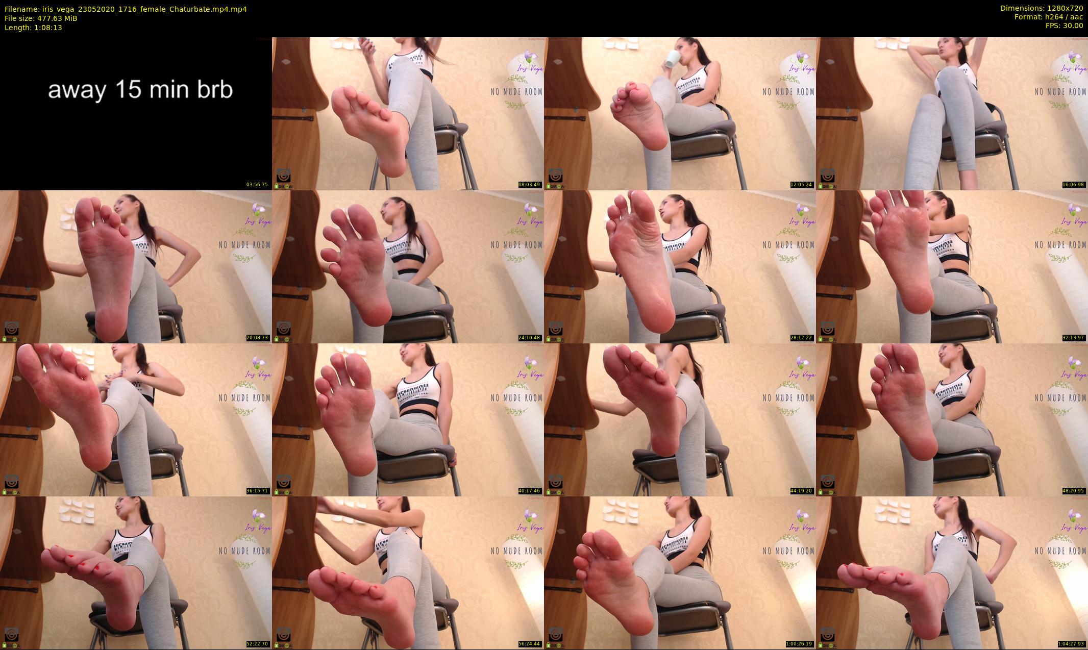 iris_vega — 69 minute Chaturbate female cam show recording, 720p, May 23, 2020