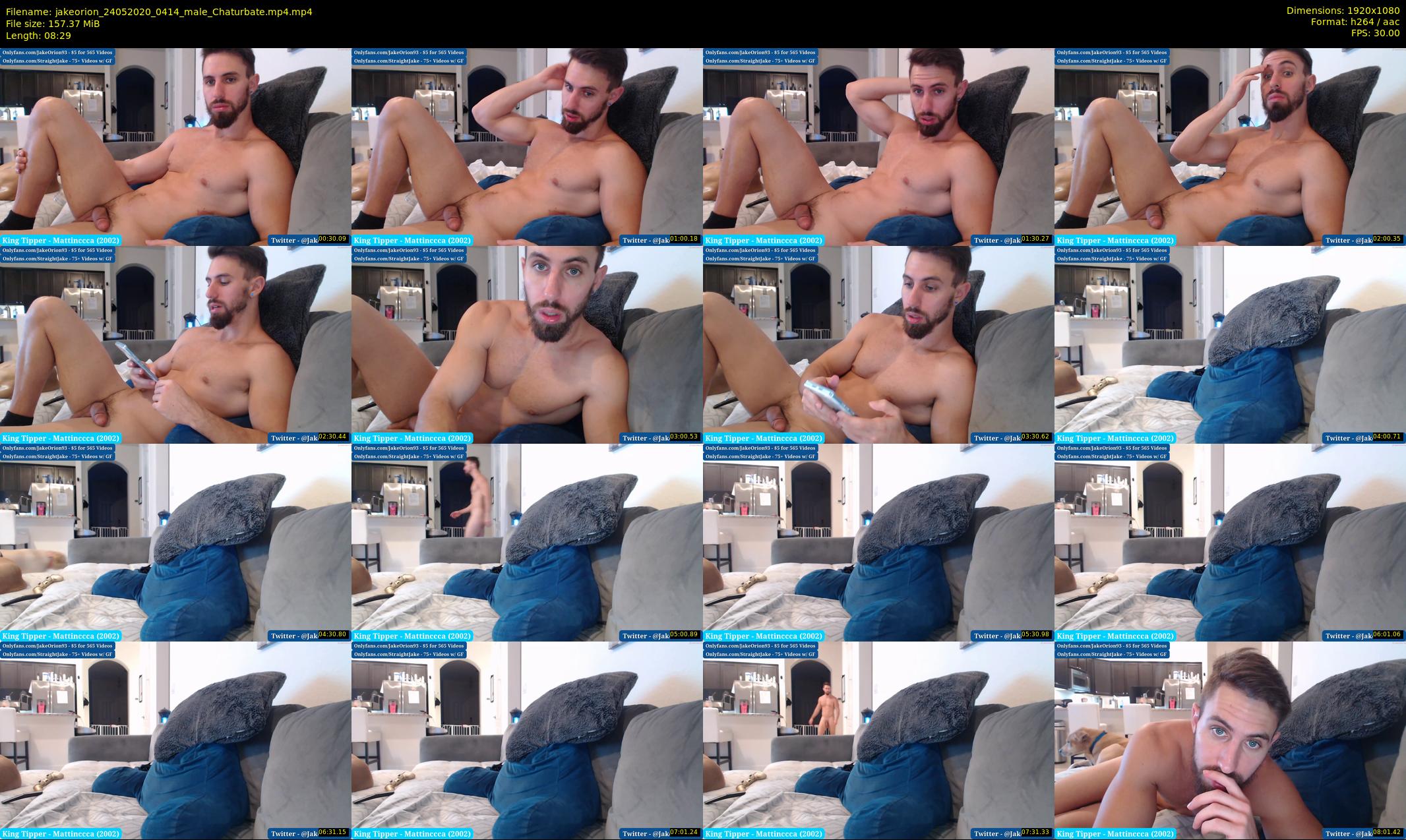 jakeorion — 9 minute Chaturbate male cam show recording, 1080p, May 24, 2020