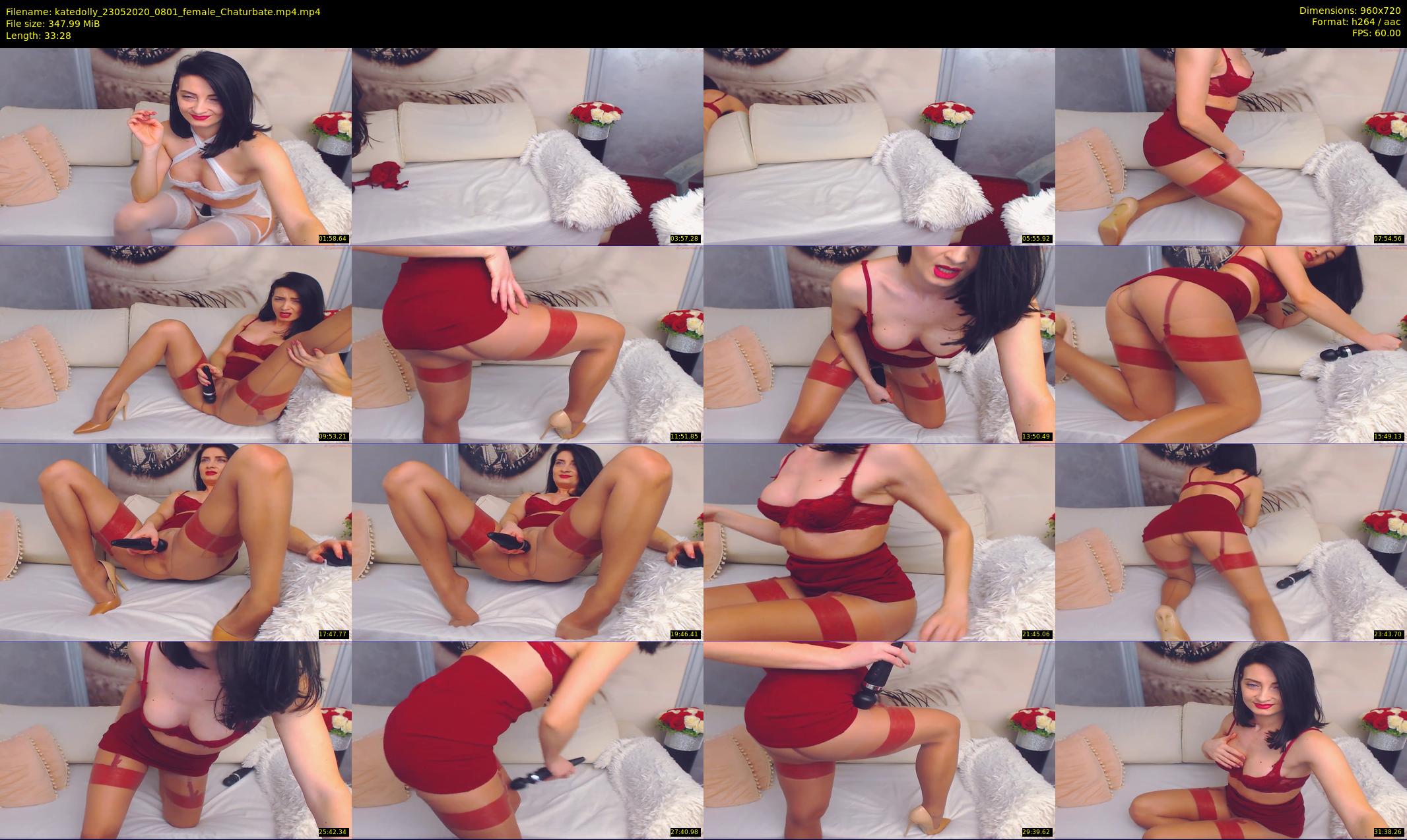 katedolly — 34 minute Chaturbate female cam show recording, 720p, May 23, 2020