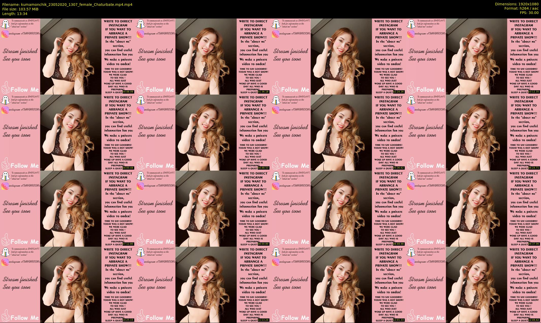 kumamonchik — 14 minute Chaturbate couple cam show recording, 1080p, May 23, 2020