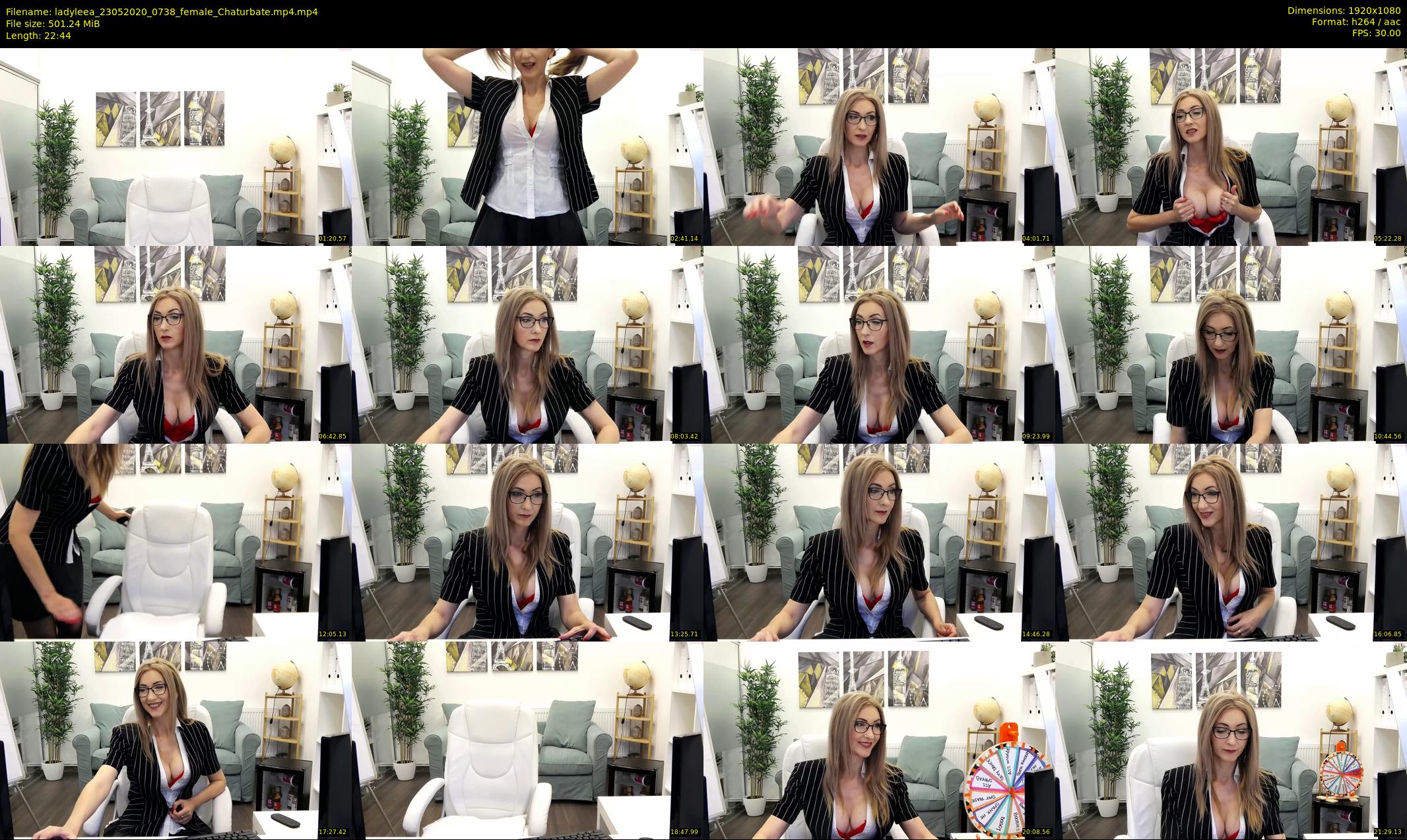ladyleea — 23 minute Chaturbate female cam show recording, 1080p, May 23, 2020