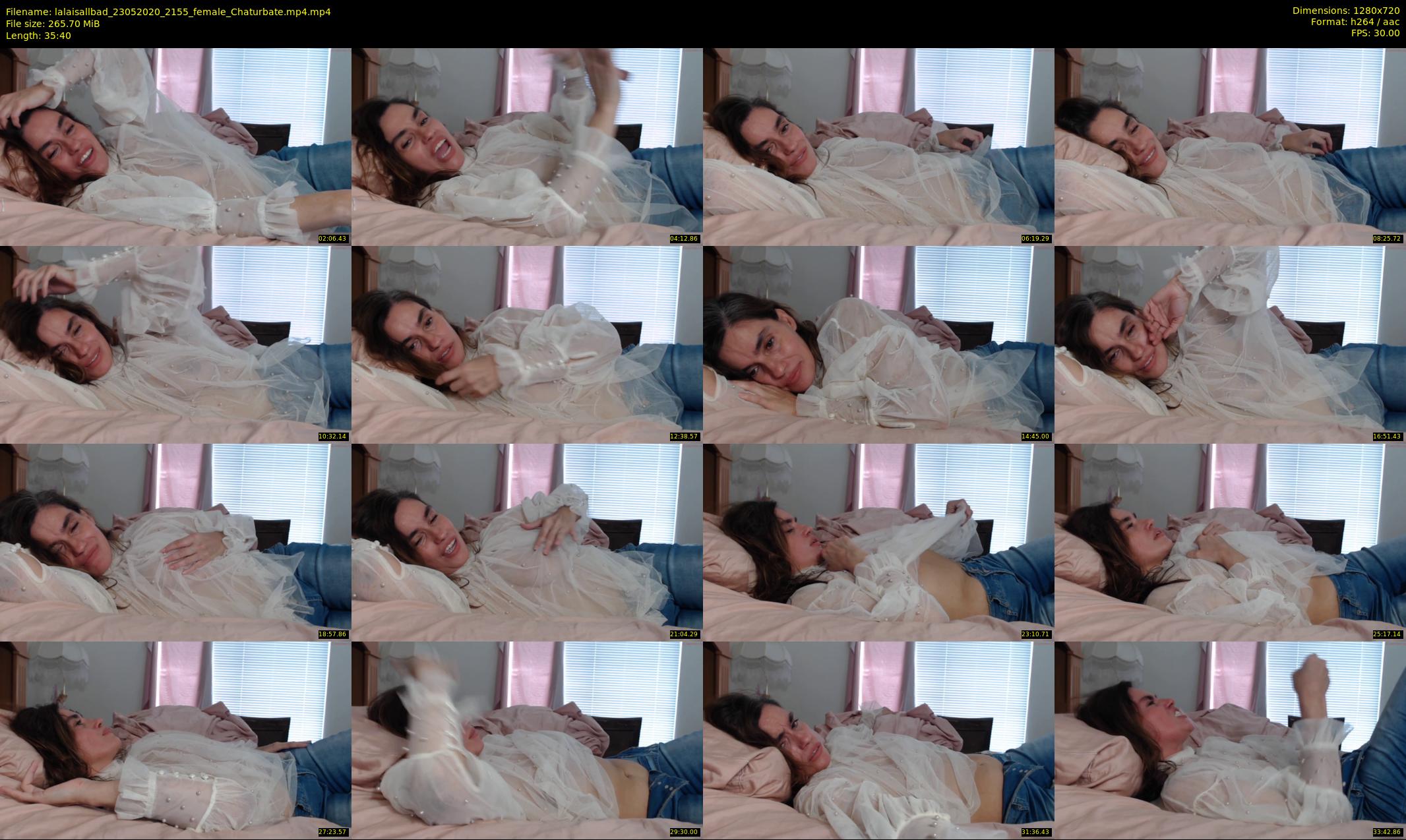 lalaisallbad — 36 minute Chaturbate female cam show recording, 720p, May 23, 2020