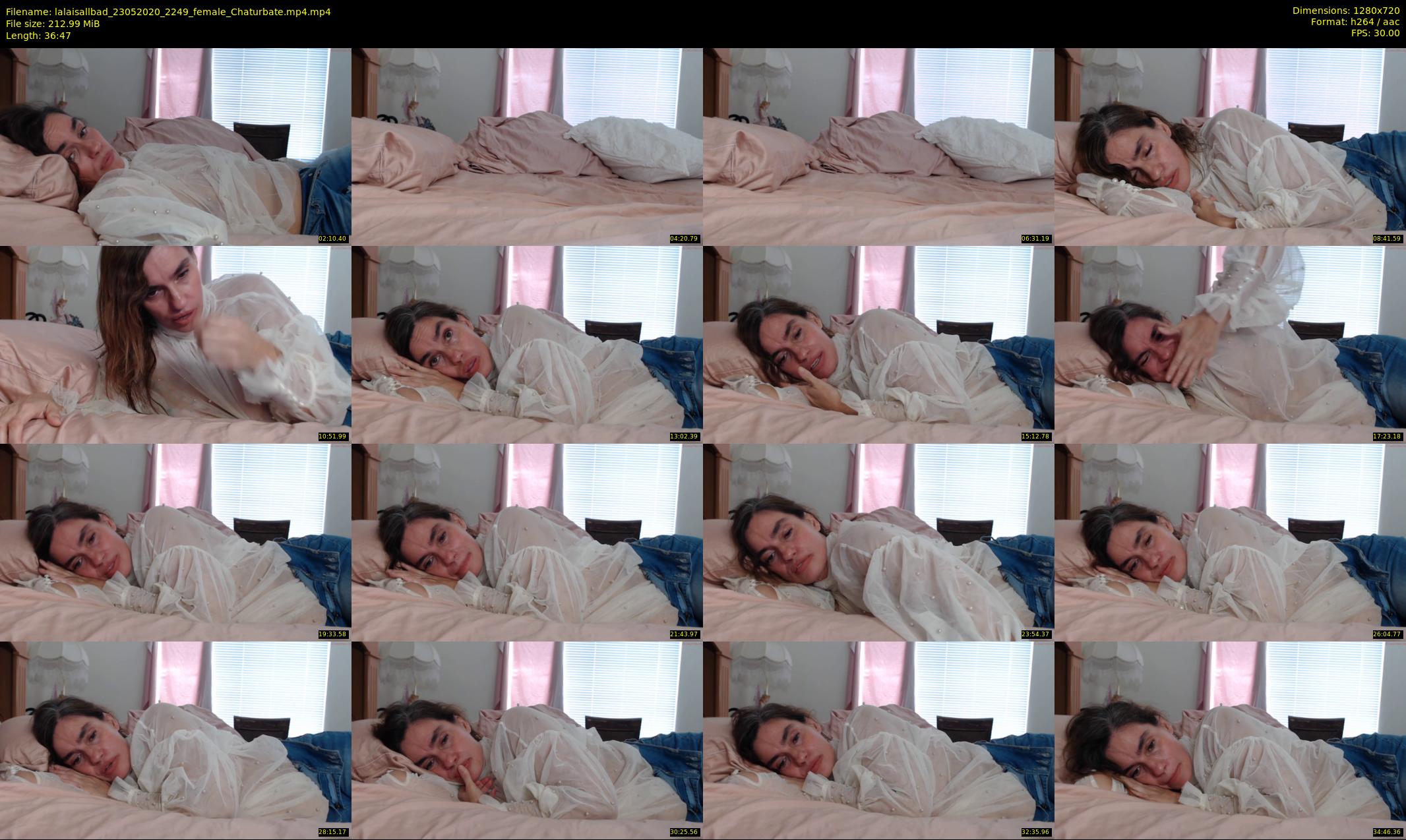lalaisallbad — 37 minute Chaturbate female cam show recording, 720p, May 23, 2020