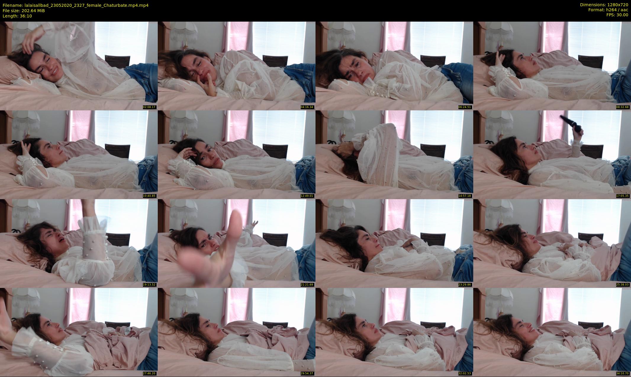lalaisallbad — 37 minute Chaturbate female cam show recording, 720p, May 23, 2020