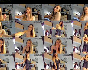 lillemax — 15 minute Chaturbate female cam show recording, 720p, May 23, 2020