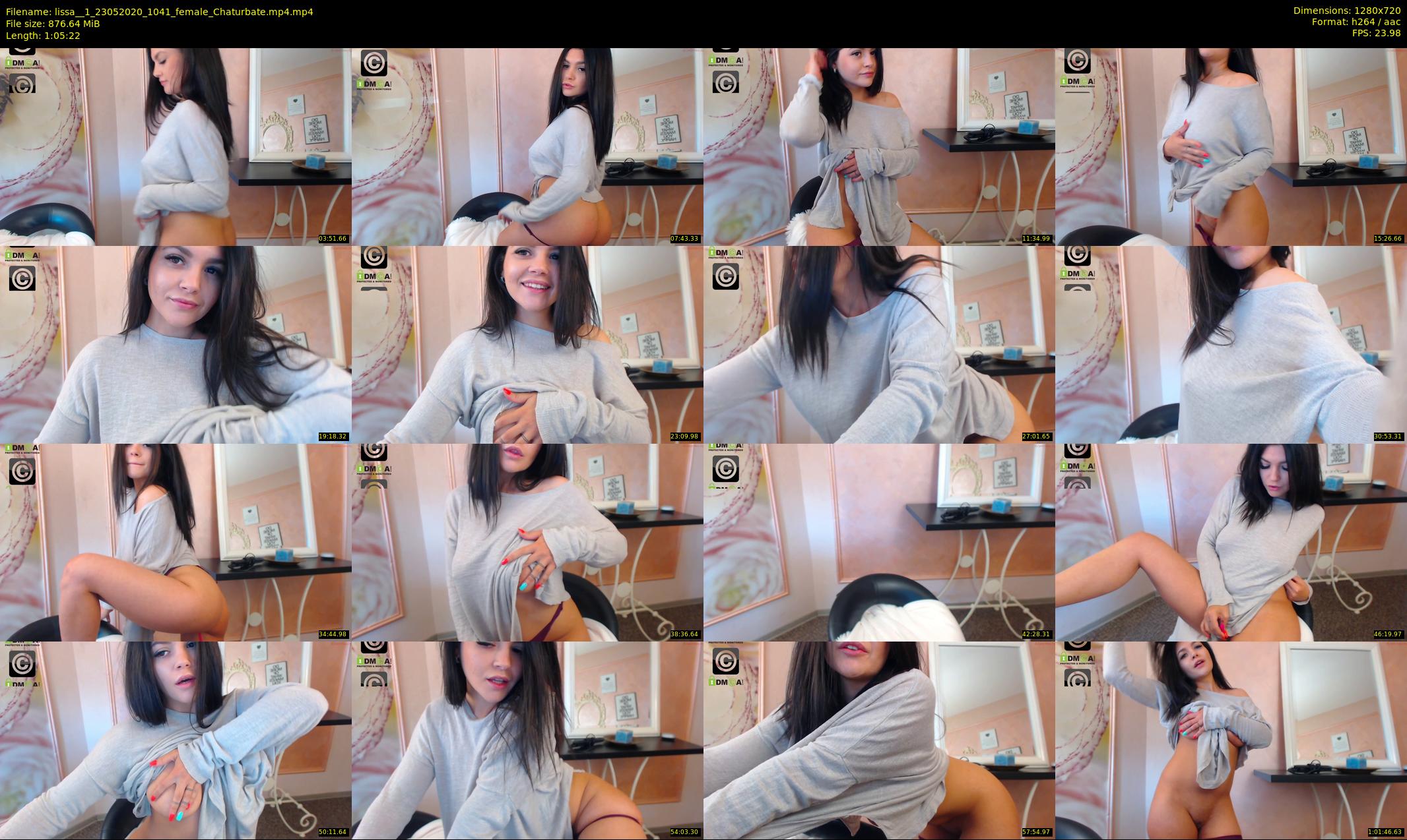 lissa__1 — 66 minute Chaturbate female cam show recording, 720p, May 23, 2020