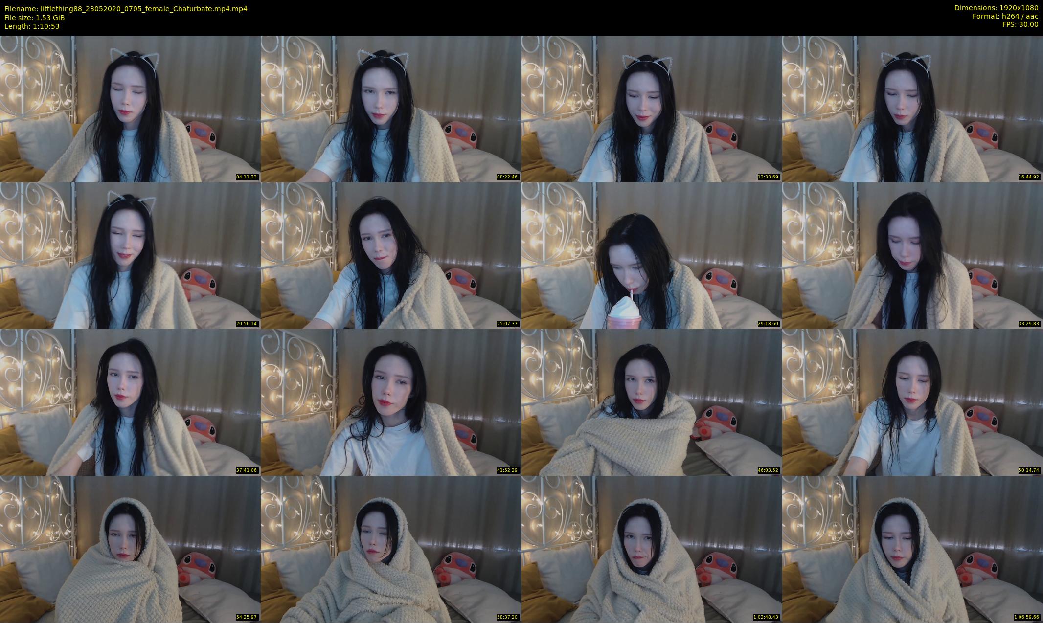 littlething88 — 71 minute Chaturbate female cam show recording, 1080p, May 23, 2020