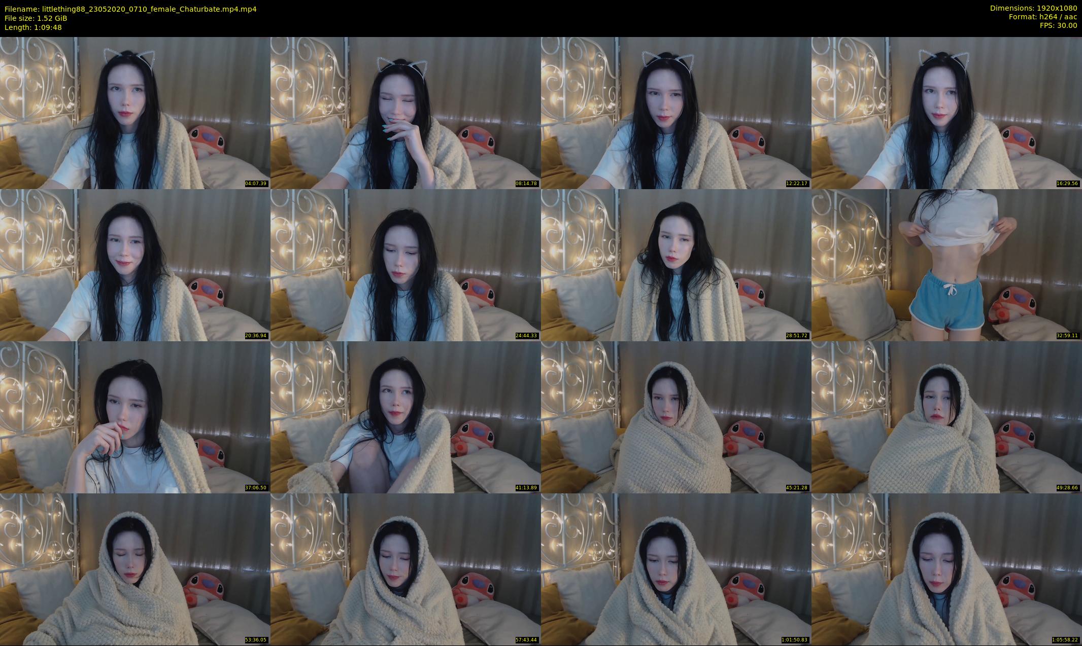 littlething88 — 70 minute Chaturbate female cam show recording, 1080p, May 23, 2020