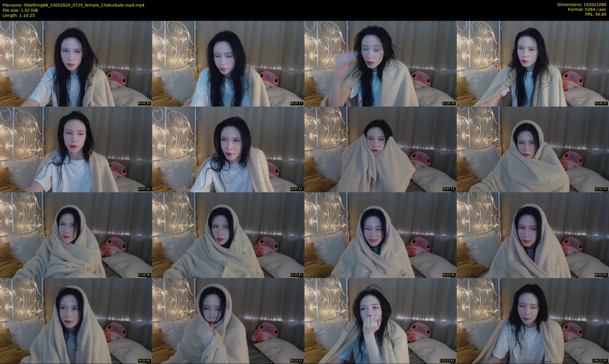 littlething88 — 71 minute Chaturbate female cam show recording, 1080p, May 23, 2020