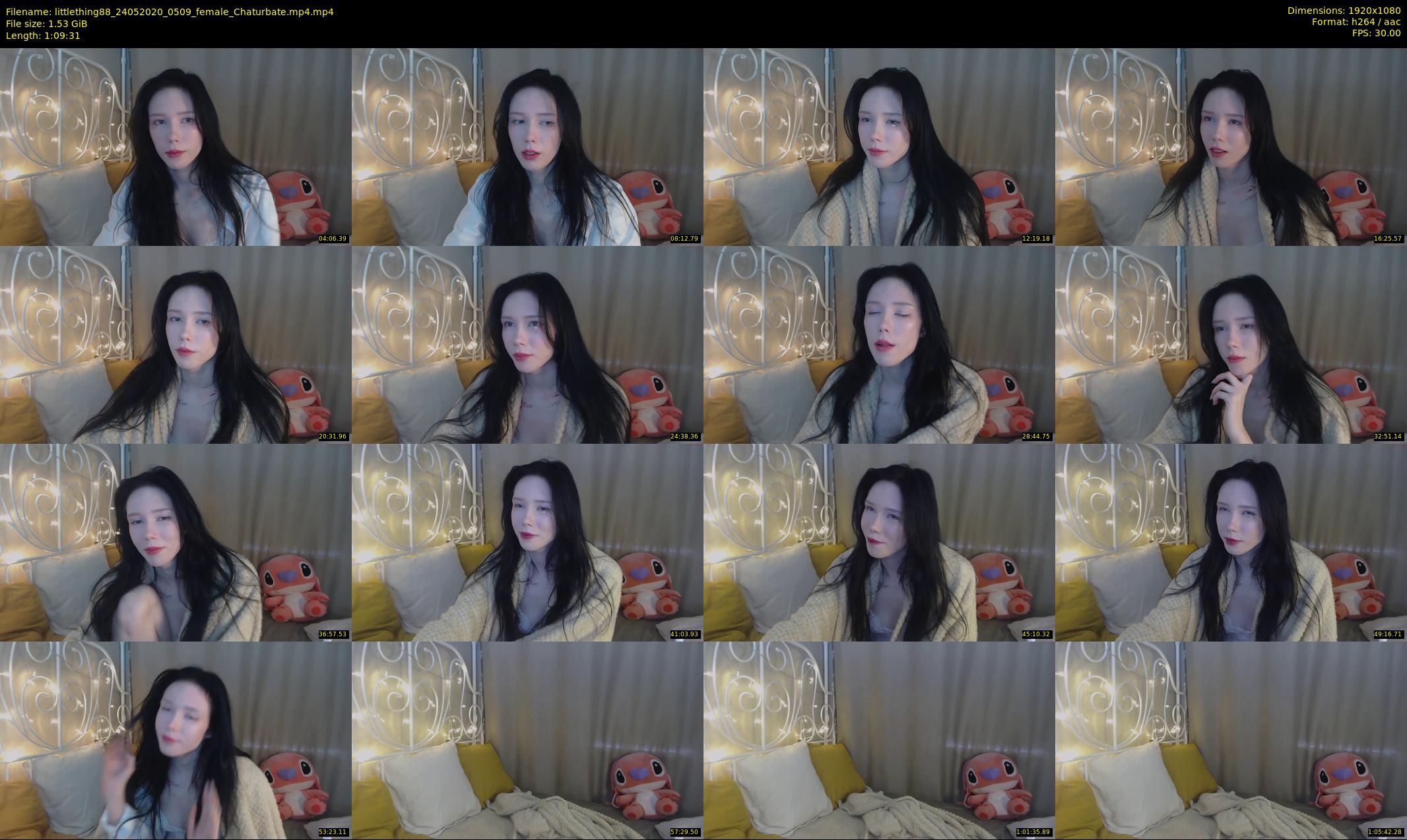 littlething88 — 70 minute Chaturbate female cam show recording, 1080p, May 24, 2020