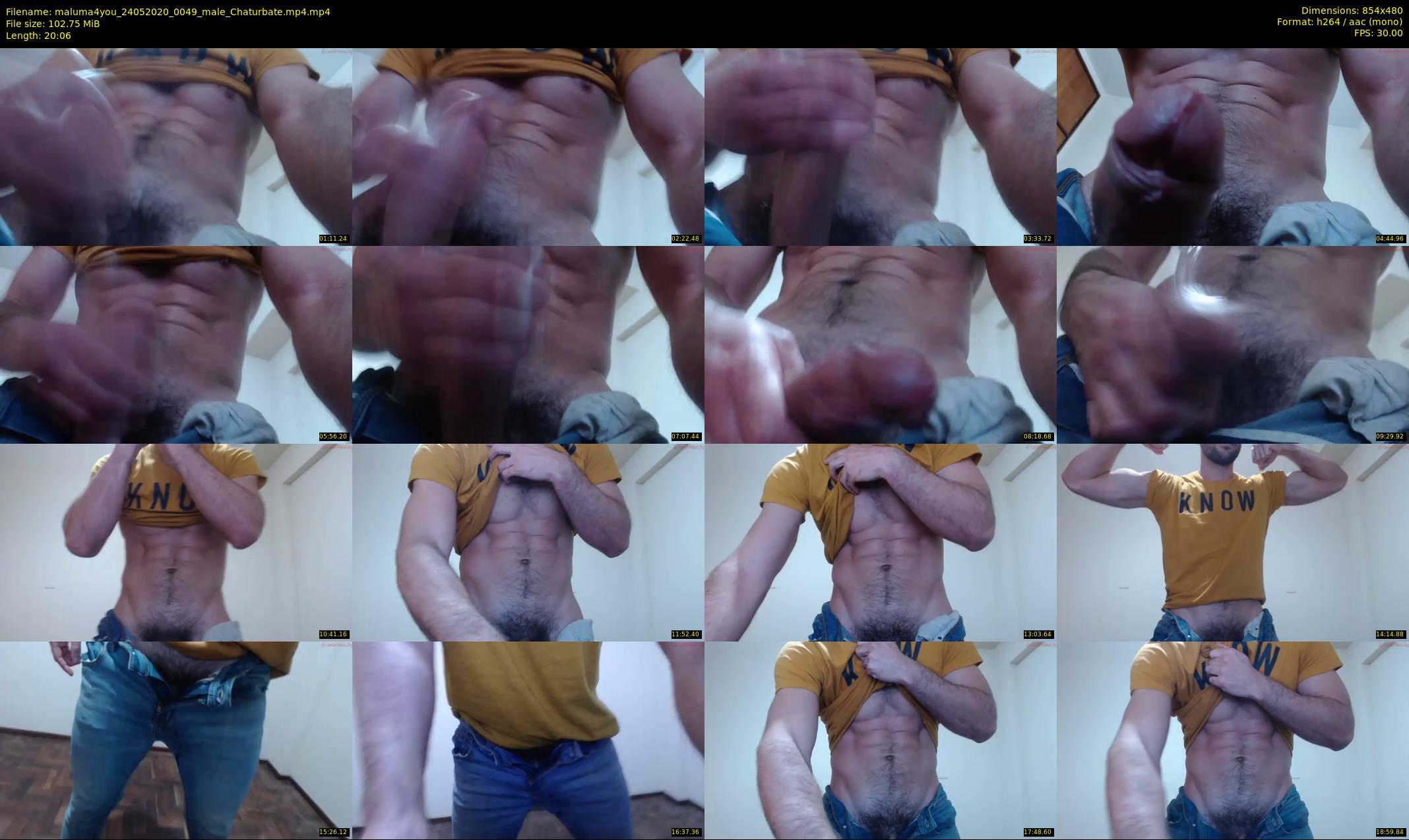 maluma4you — 21 minute Chaturbate male cam show recording, 480p, May 24, 2020
