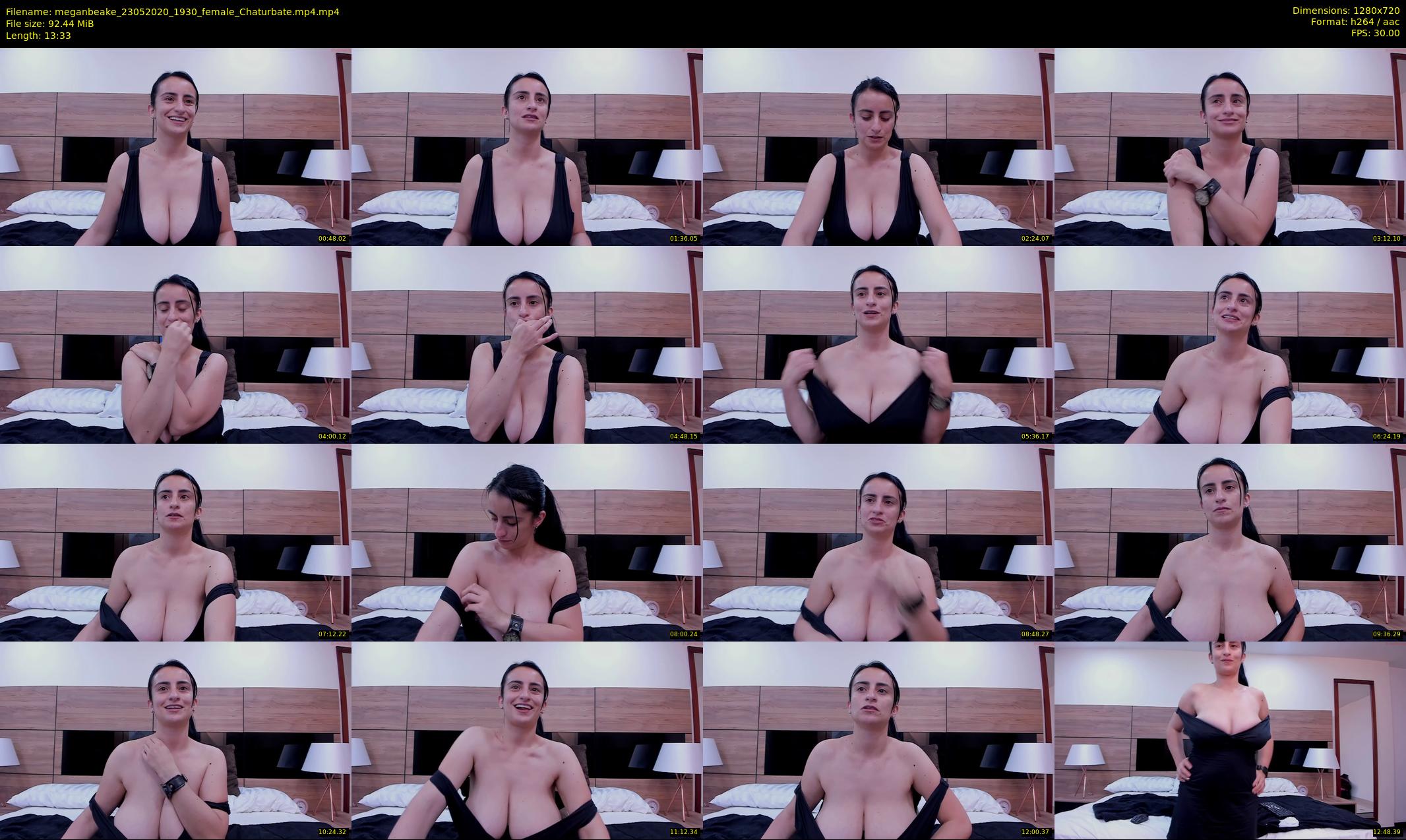 meganbeake — 14 minute Chaturbate female cam show recording, 720p, May 23, 2020