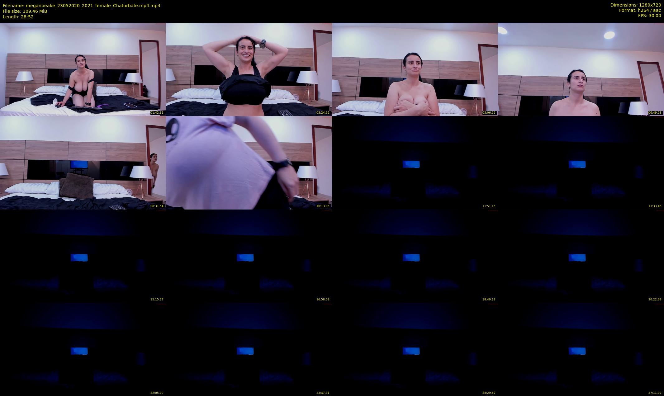meganbeake — 29 minute Chaturbate female cam show recording, 720p, May 23, 2020