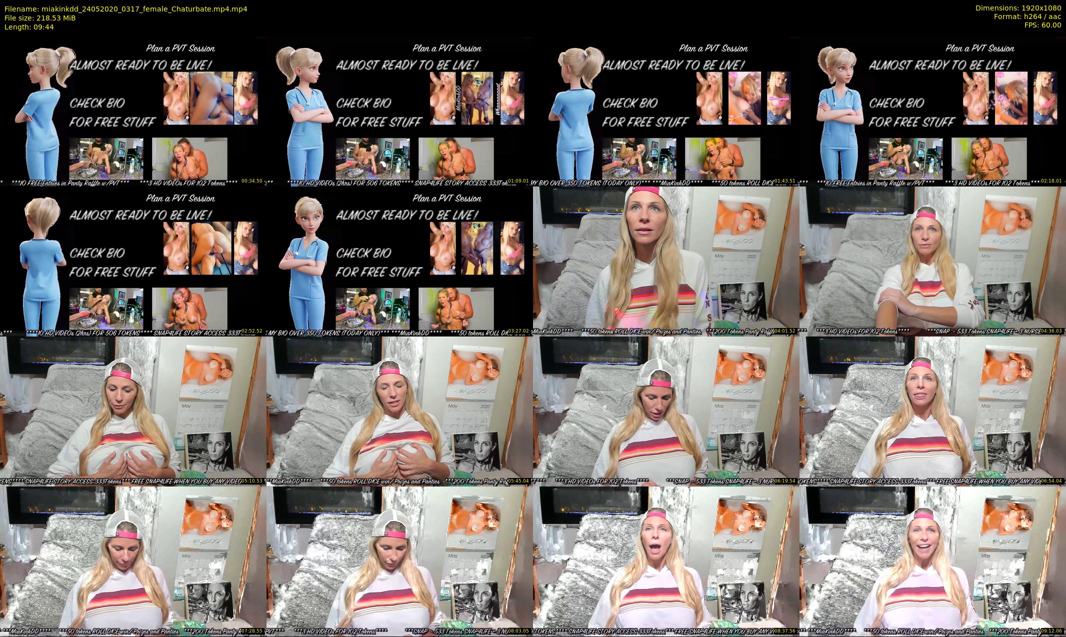 miakinkdd — 10 minute Chaturbate female cam show recording, 1080p, May 24, 2020