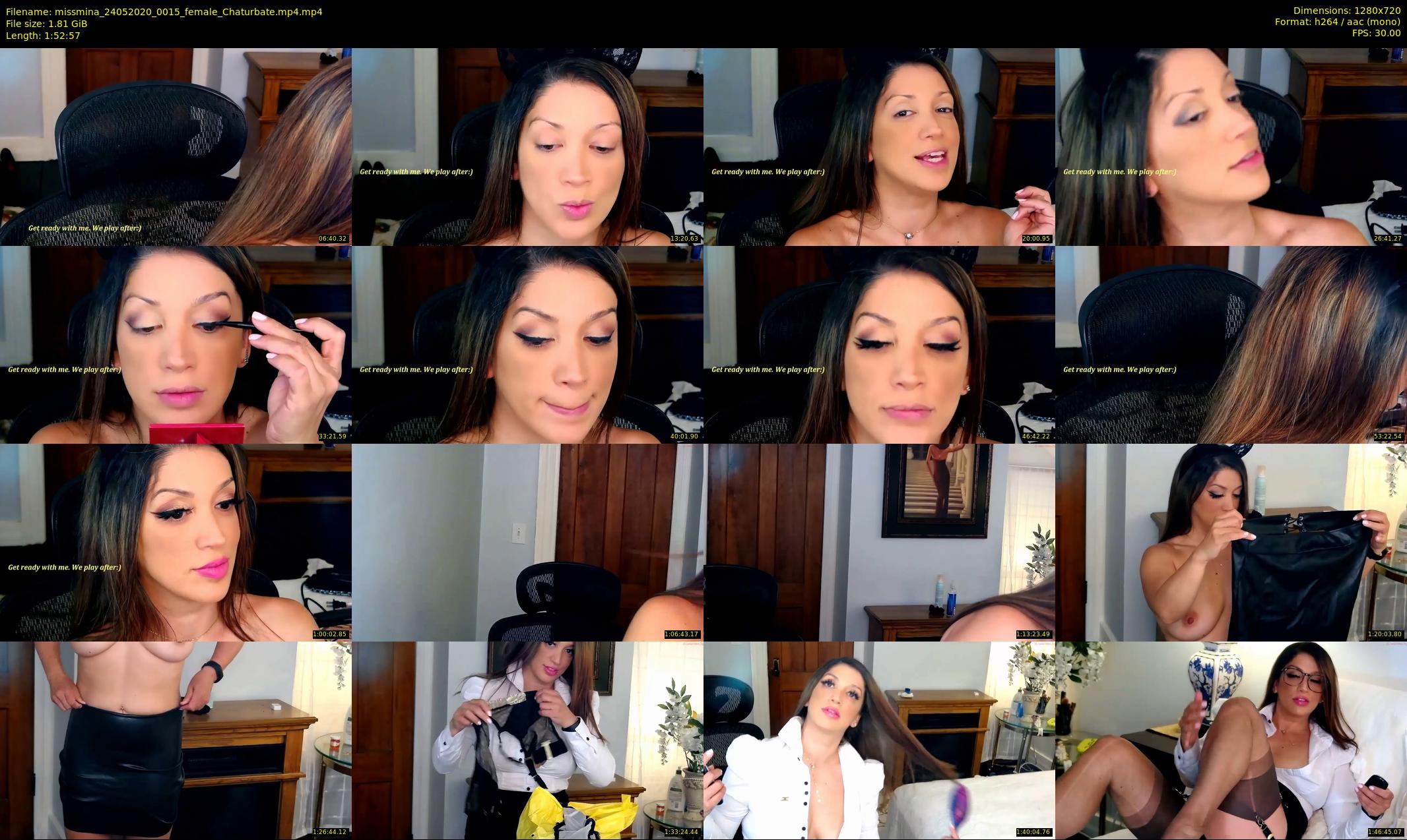 missmina — 113 minute Chaturbate female cam show recording, 720p, May 24, 2020