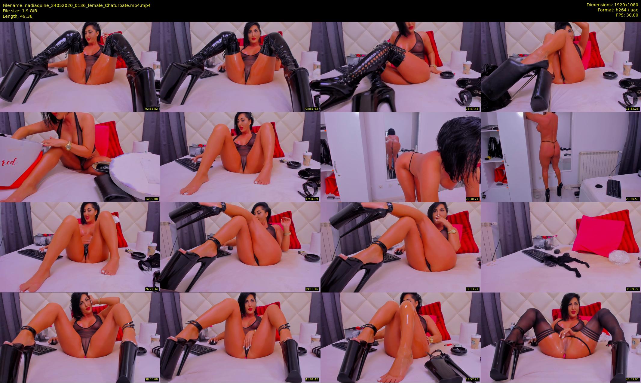 nadiaquine — 50 minute Chaturbate female cam show recording, 1080p, May 24, 2020