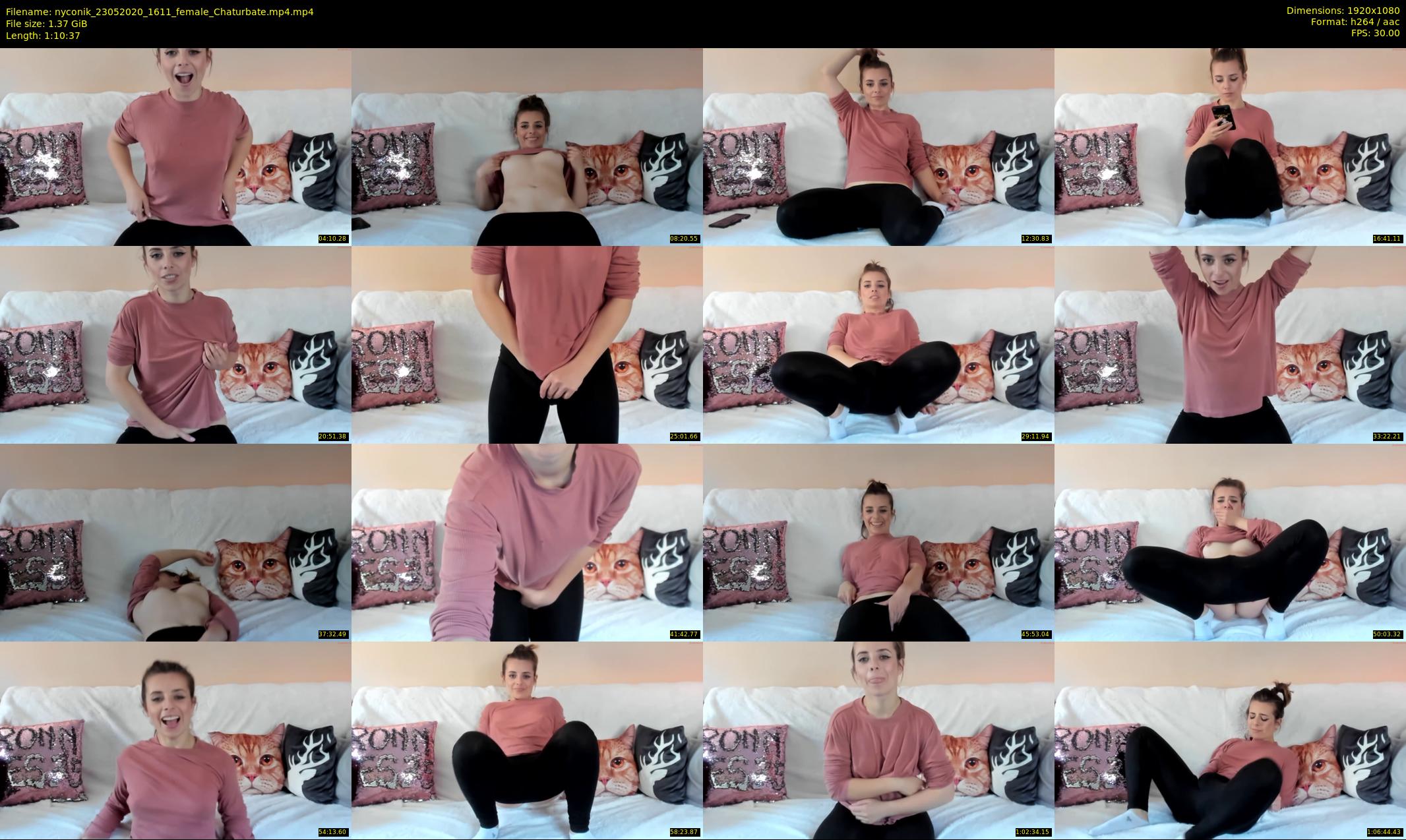nyconik — 71 minute Chaturbate female cam show recording, 1080p, May 23, 2020
