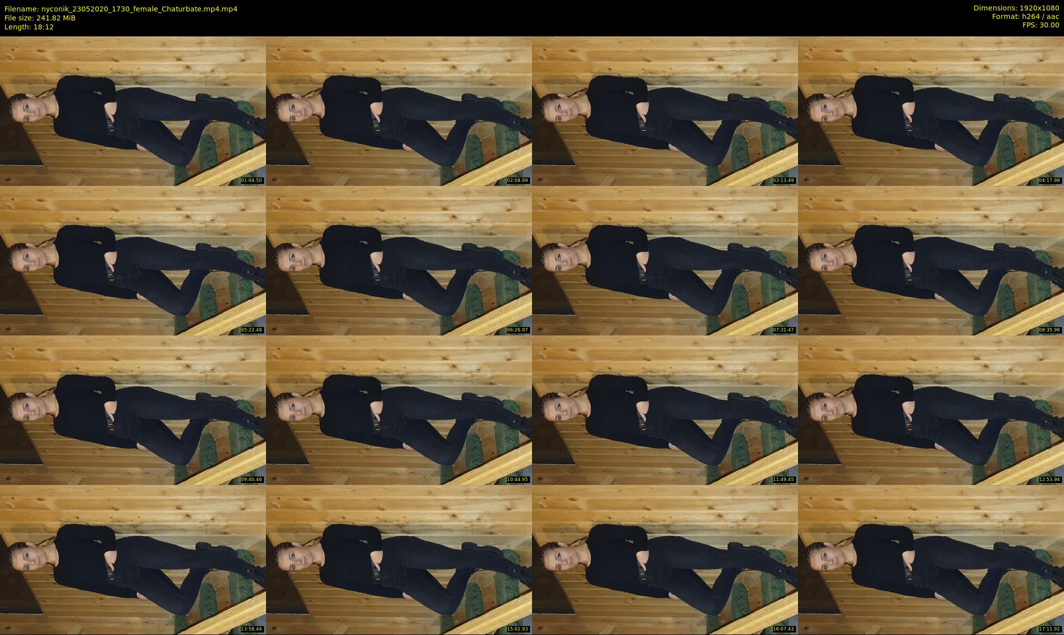 nyconik — 19 minute Chaturbate female cam show recording, 1080p, May 23, 2020