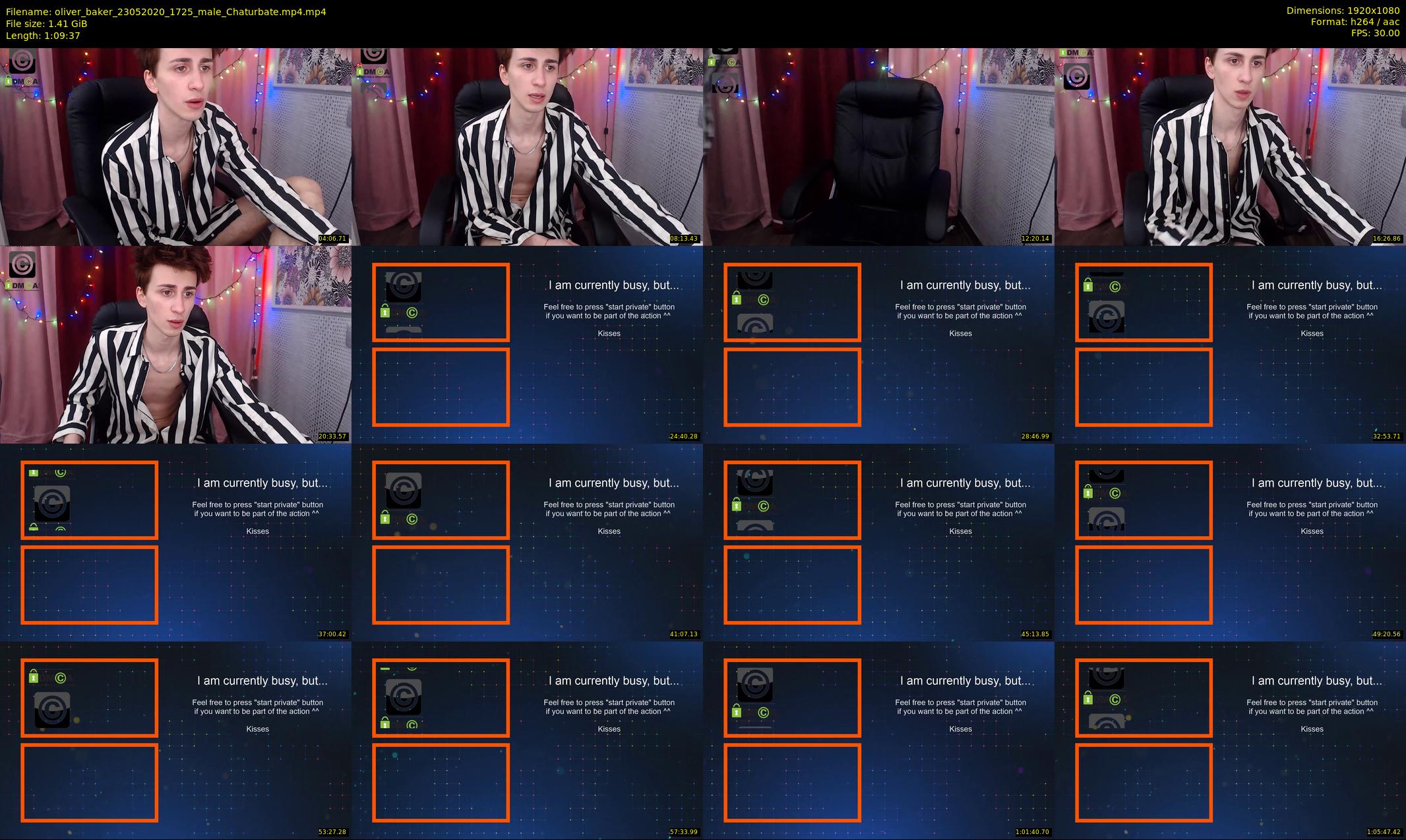 oliver_baker — 70 minute Chaturbate male cam show recording, 1080p, May 23, 2020
